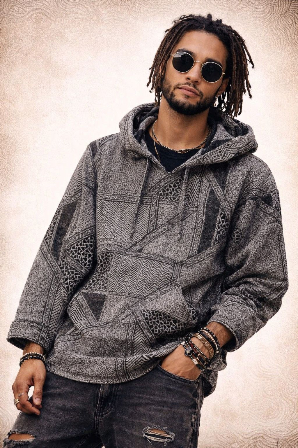 Junya Watanabe LOWRY FARMS BANDANA PATCWORK DESIGN HOODIES Size US L / EU 52-54 / 3 - 1 Thumbnail