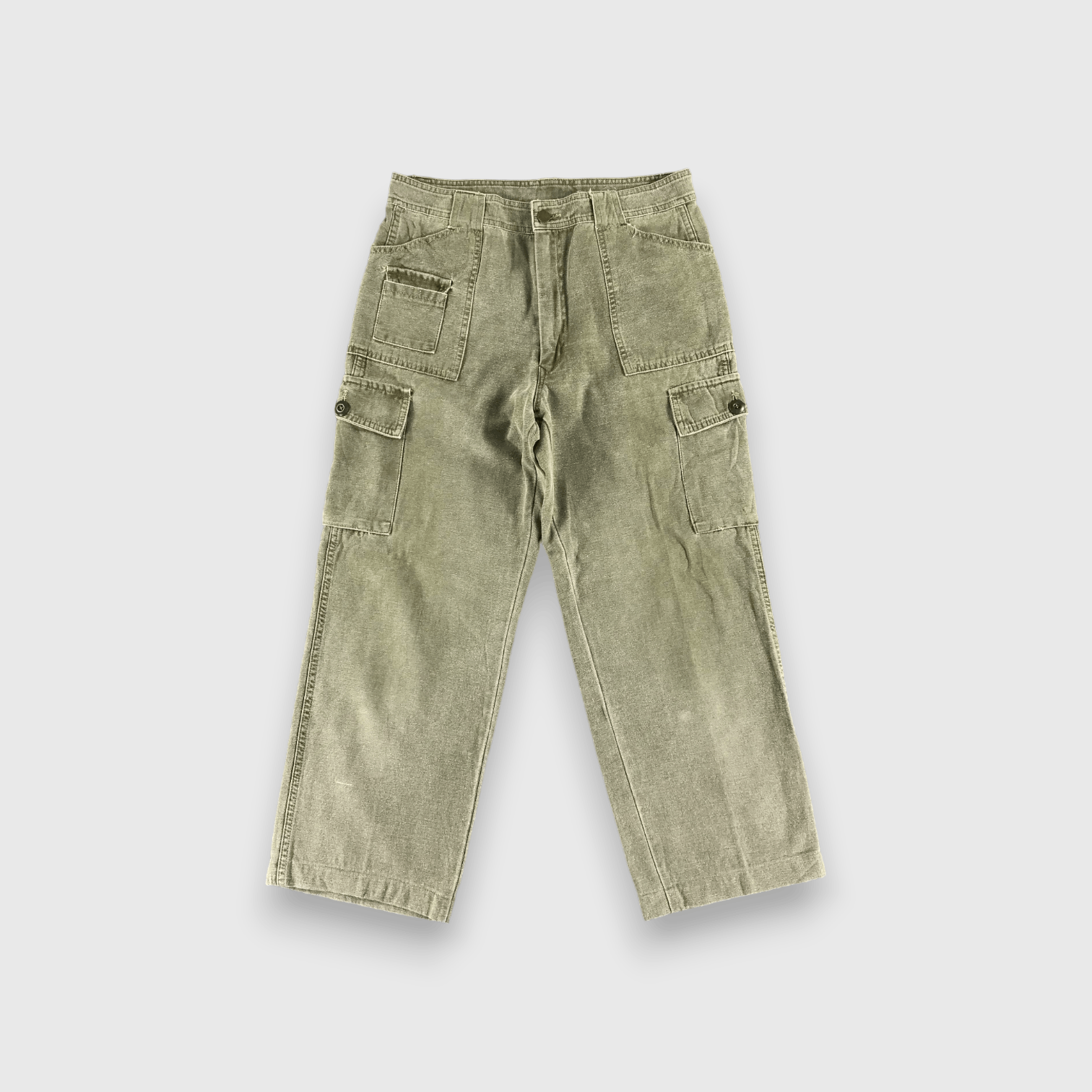 Japanese Brand Even River Multi Pocket Cargo Pant-J183 Size US 31 - 1 Thumbnail