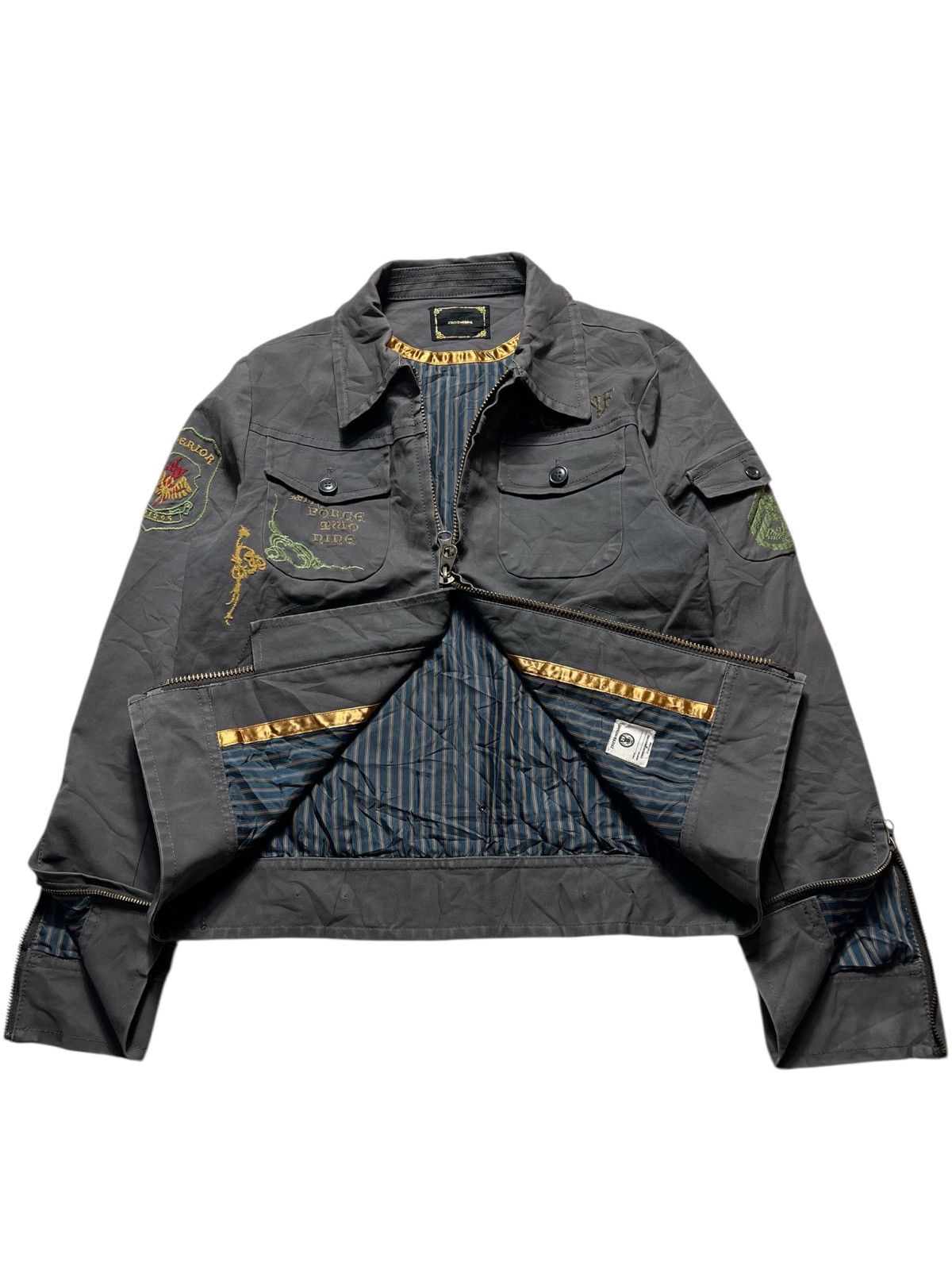291295 Homme Riders Cargo Tactical Work Jacket