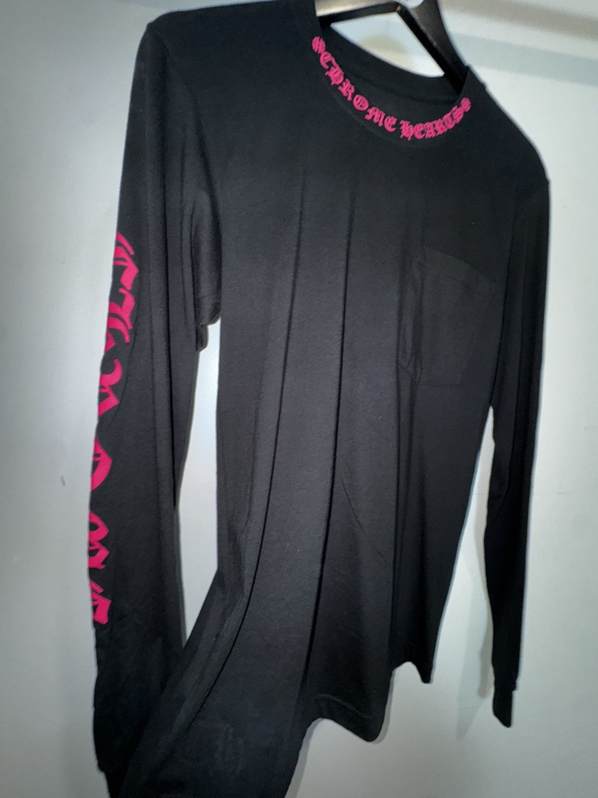 Chrome Hearts Chrome Hearts Pocket Long-Sleeve Crew Neck T-Shirt Size US S / EU 44-46 / 1 - 12 Thumbnail
