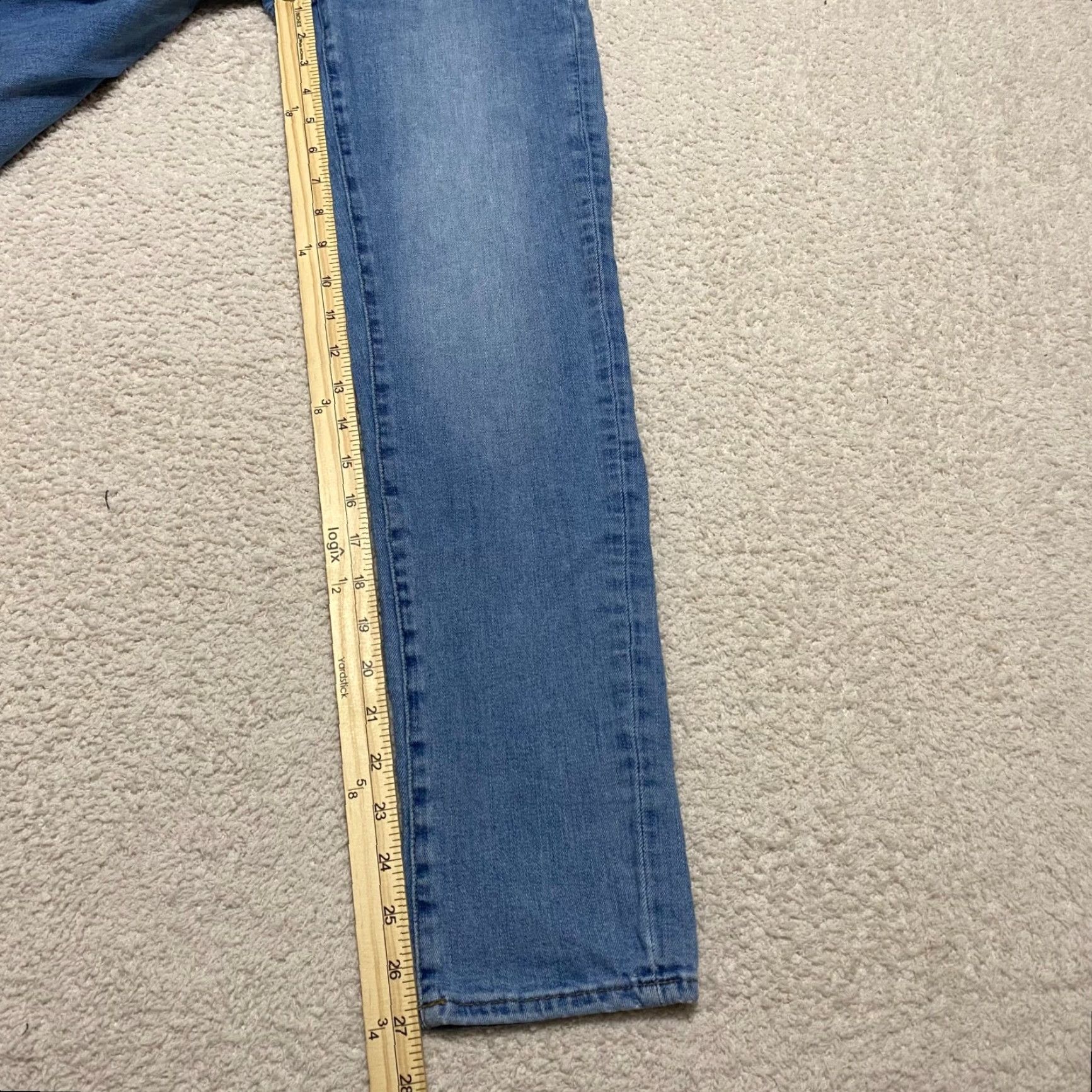 American Eagle Outfitters American Eagle Outfitters Jeans Womens 26x30 Airflex Skinny Medium Wash Low Rise Denim Size 26" / US 2 / IT 38 - 3 Thumbnail