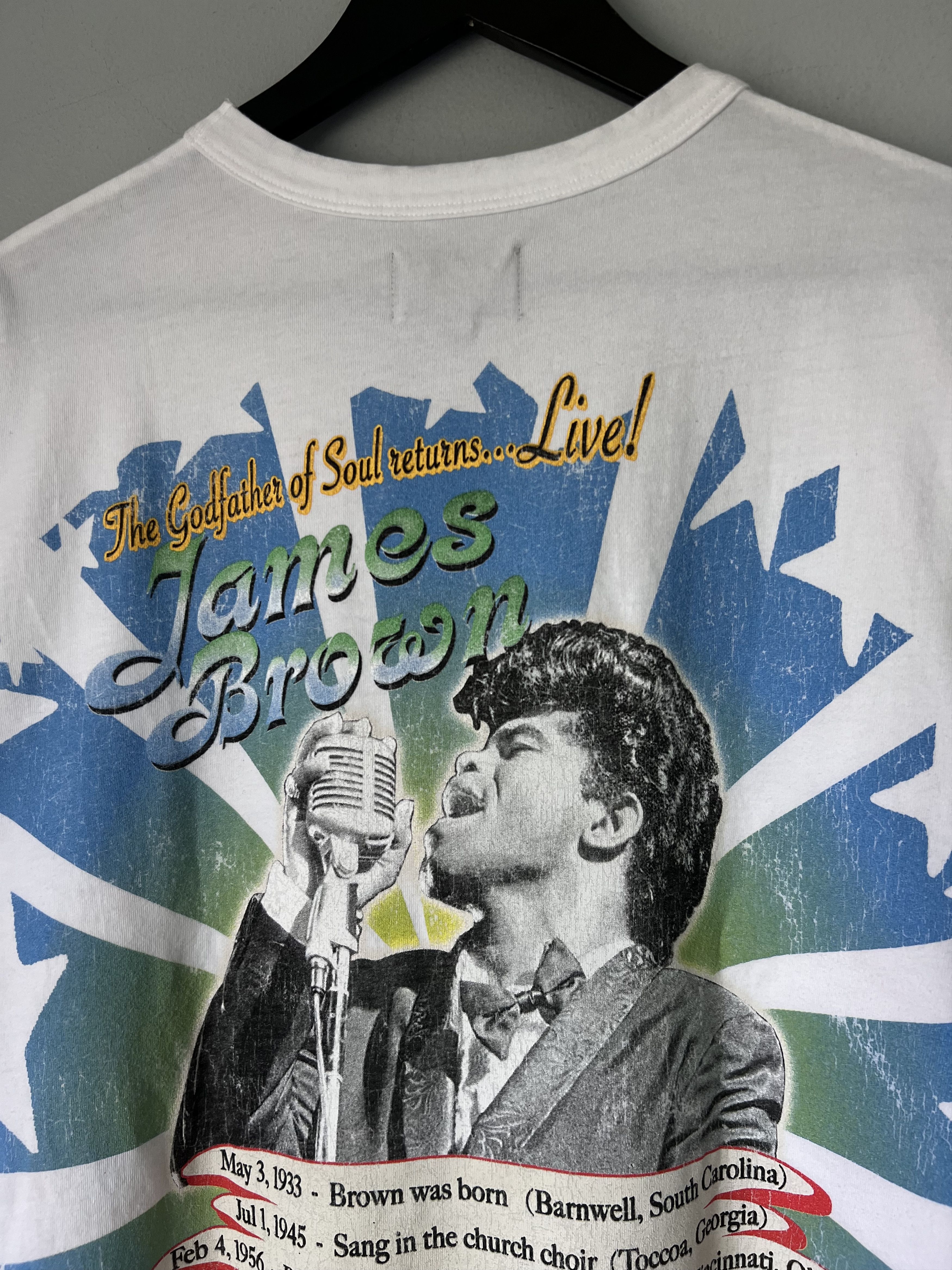 Barriers Barriers James Brown Ponder Tee in White Size US M / EU 48-50 / 2 - 5 Thumbnail