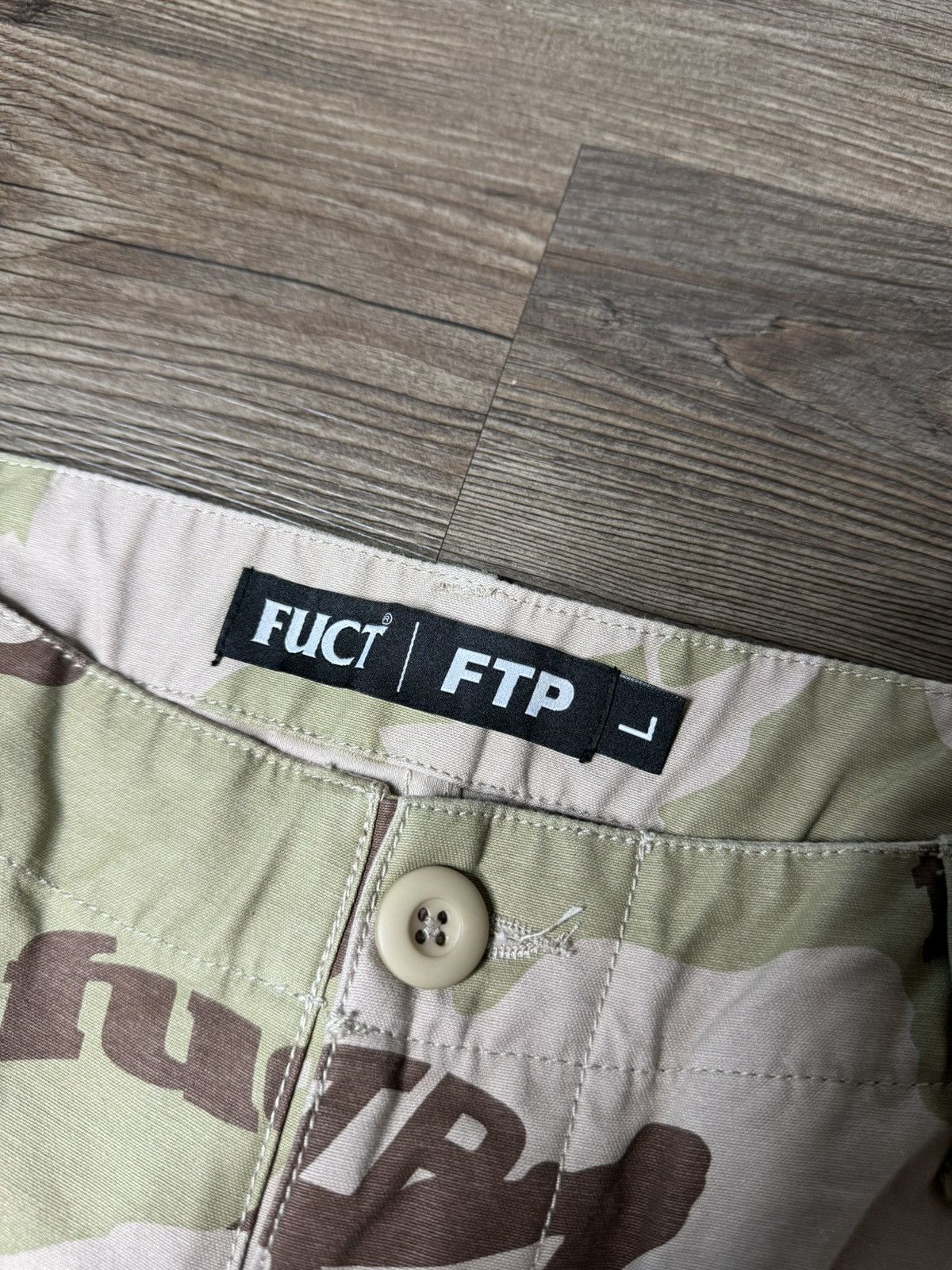 Fuck The Population FTP x FUCT CAMO CARGOS Size US 36 / EU 52 - 4 Thumbnail