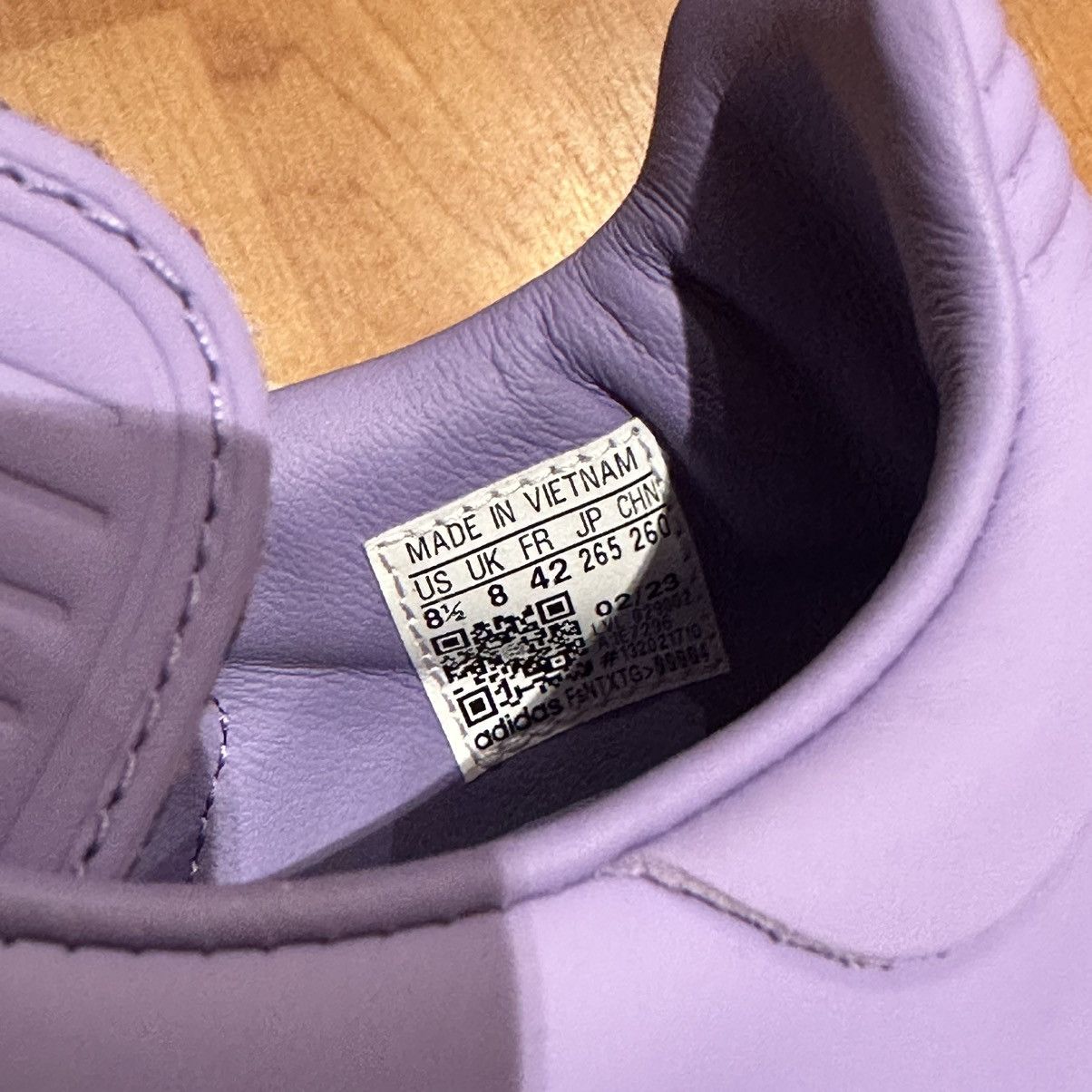 Adidas × Pharrell adidas x human race samba purple us 8.5 pharrell williams Size US 8.5 / EU 41-42 - 5 Thumbnail