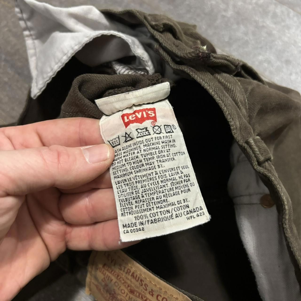 Levi's vintage made in Canada brown Levi’s 501 jeans 1996 30x30 Size US 30 / EU 46 - 7 Thumbnail