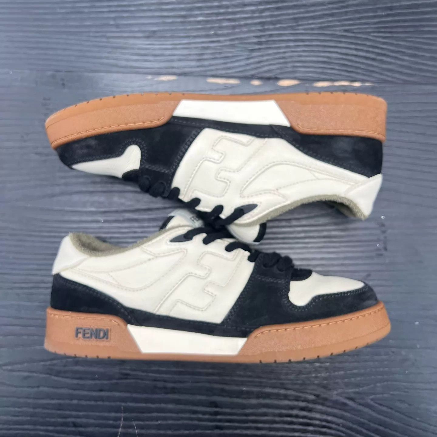 Fendi Fendi Match Black & White 42 Size US 9 / EU 42 - 3 Thumbnail