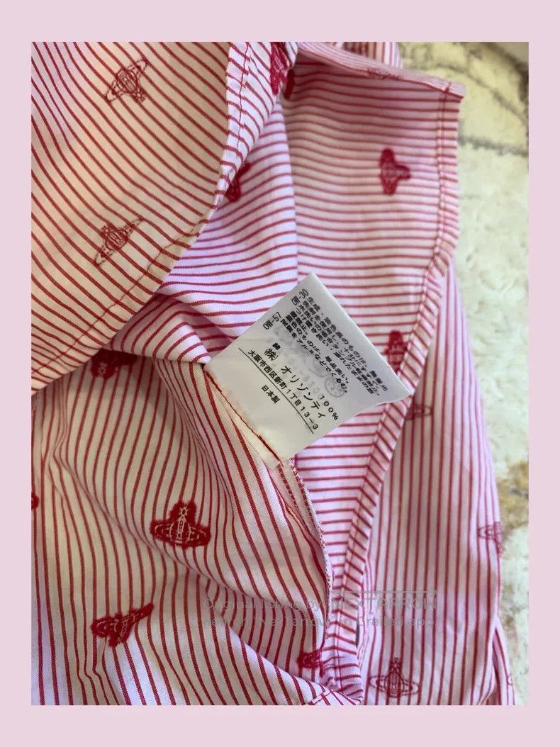 Vivienne Westwood Vivienne Westwood Bow Long Sleeve Shirt Size L / US 10 / IT 46 - 4 Thumbnail
