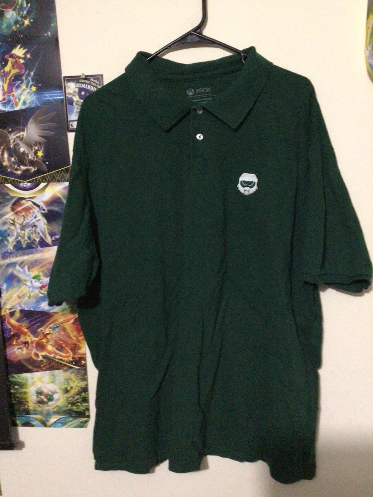 Other XBOX HALO MASTER CHIEF GREEN POLO SHIRT DARK GREEN XXL Size US XXL / EU 58 / 5 - 3 Thumbnail