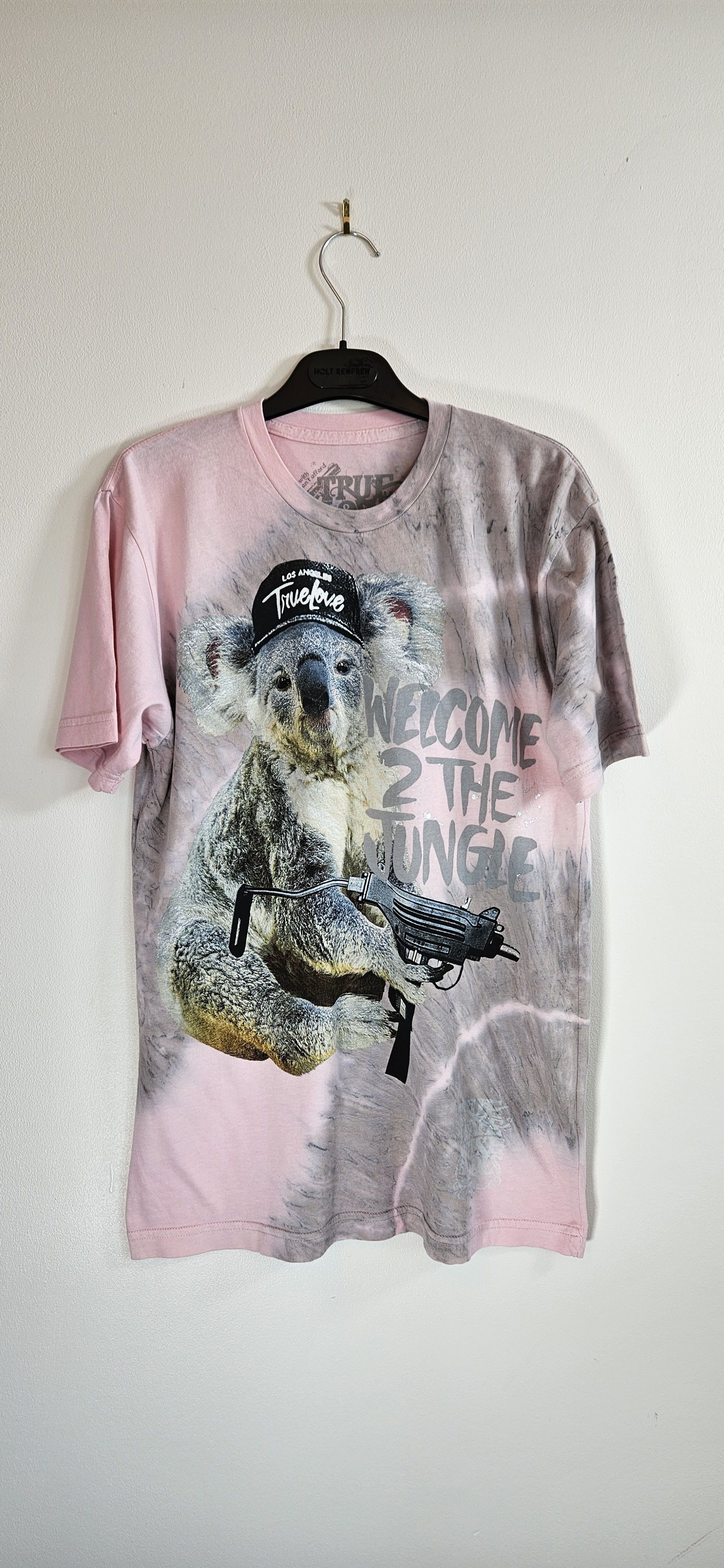 image of Made In USA x Vintage Welcome To The Jungle in Almond Blossom Marble, Men's (Size Medium)