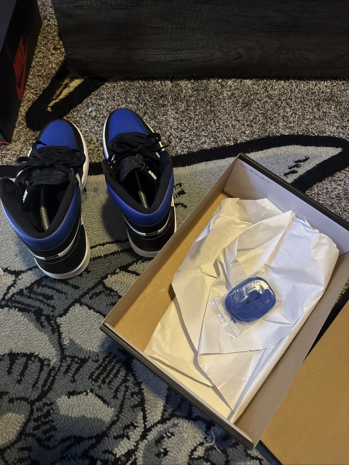Nike ROYAL TOE 1s Size US 9 / EU 42 - 6 Thumbnail