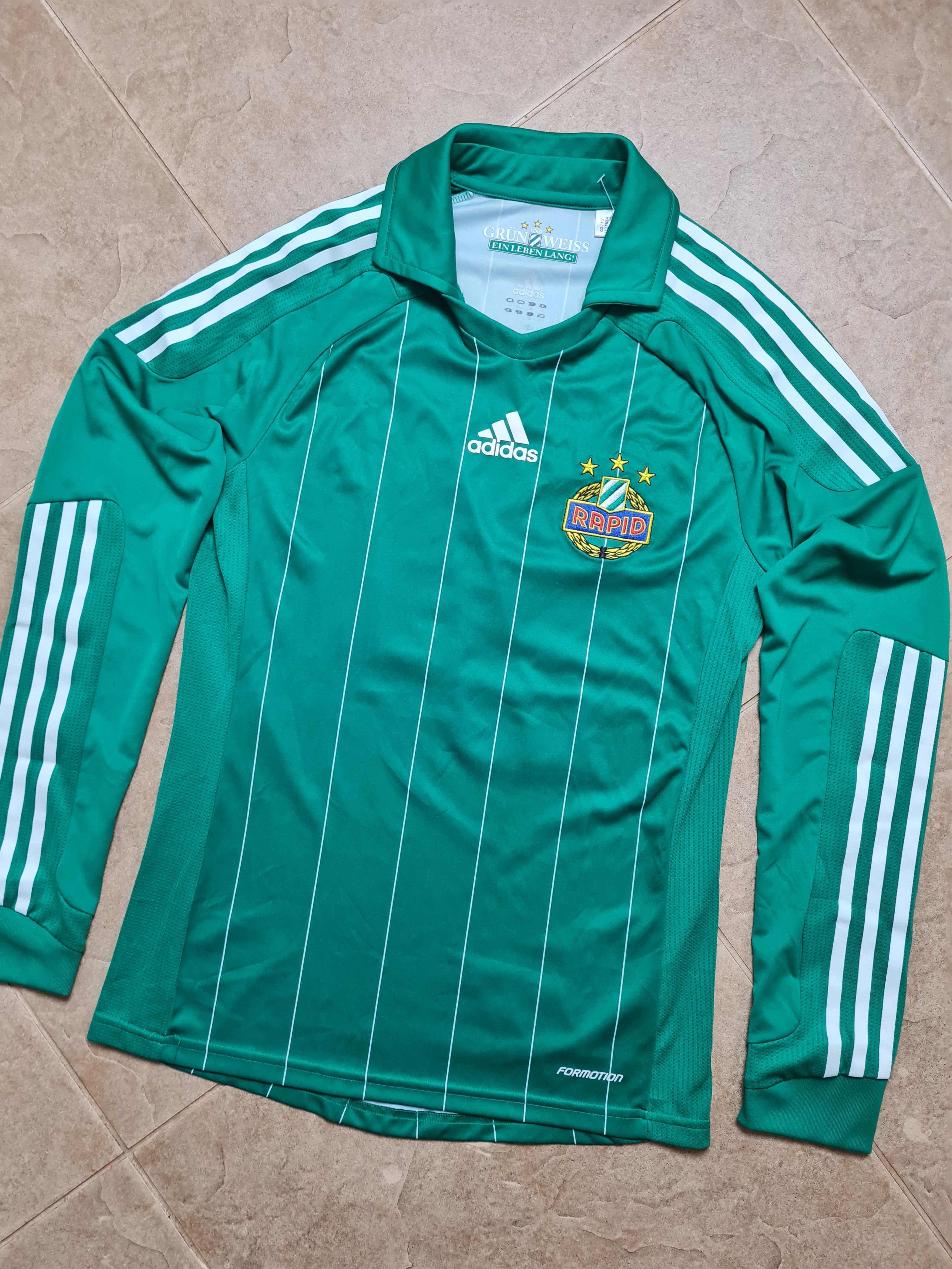 Adidas Adidas SK Rapid Wien Home Football Shirt SABITZER #24 Size US S / EU 44-46 / 1 - 7 Thumbnail