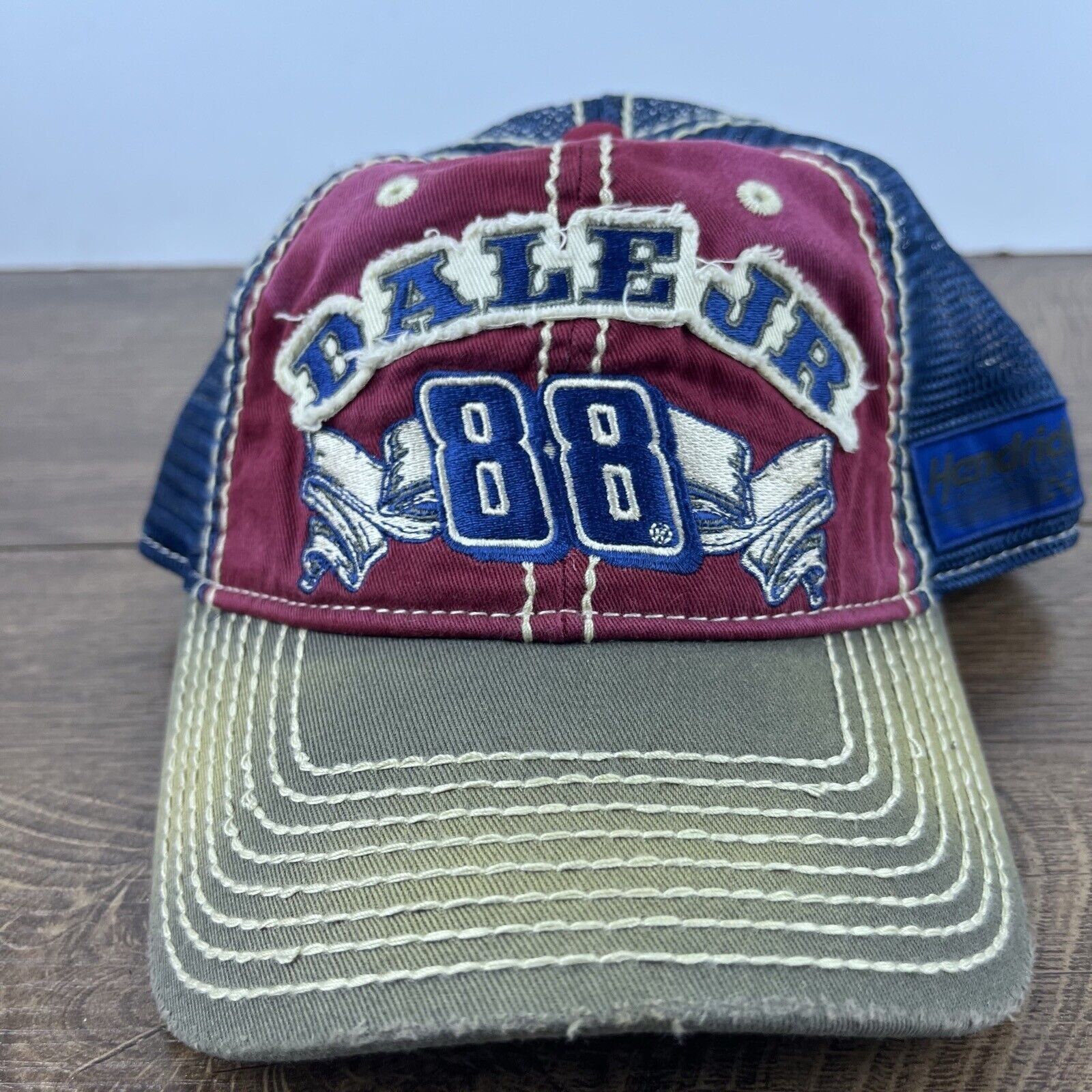 Other Dale Jr 88 Hat Red Cap Dale Earnhardt JR Adjustable Hat Red Size ONE SIZE - 2 Thumbnail