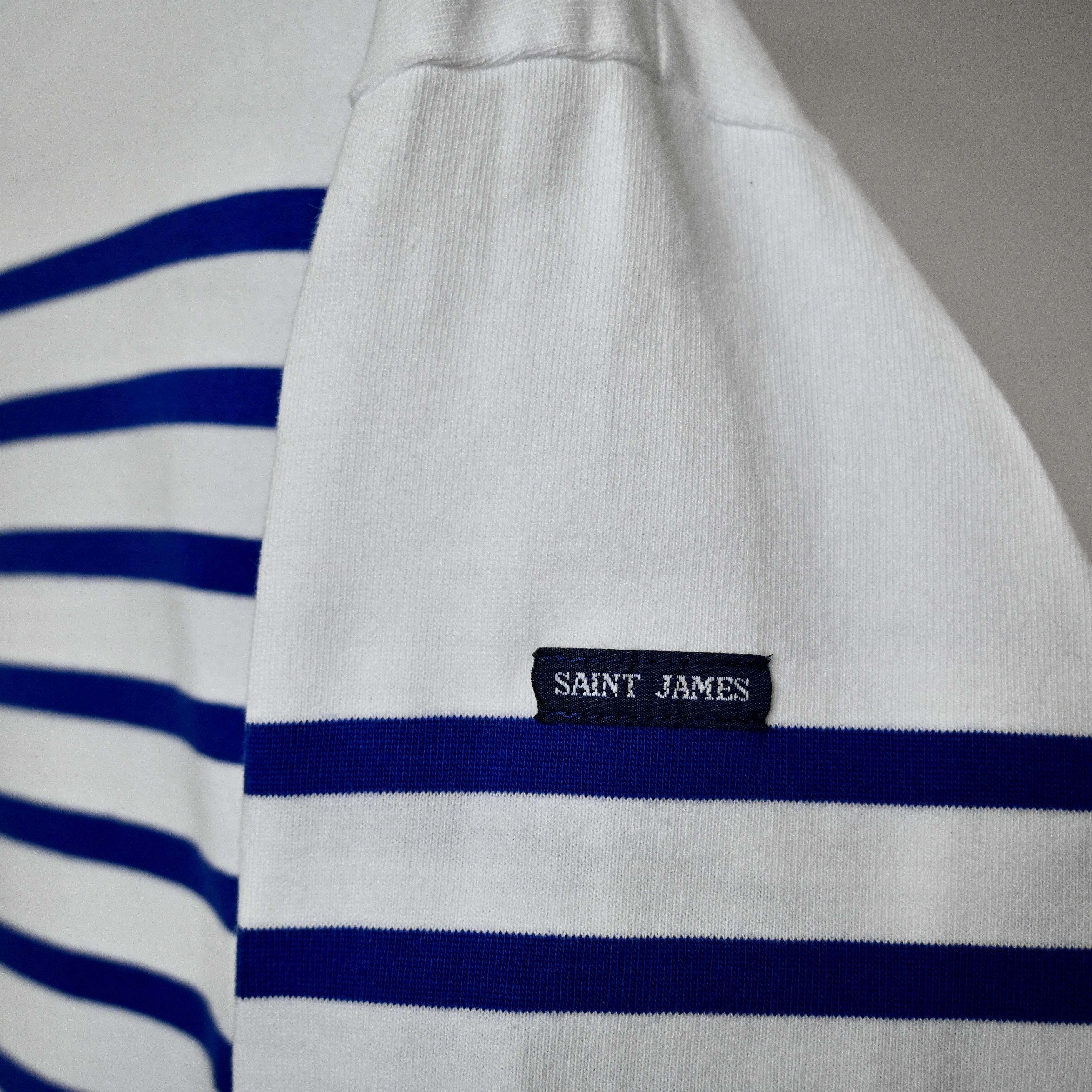 Saint James SAINT JAMES "NAVAL" authentic sailor shirt, 5/ML Size US M / EU 48-50 / 2 - 5 Thumbnail