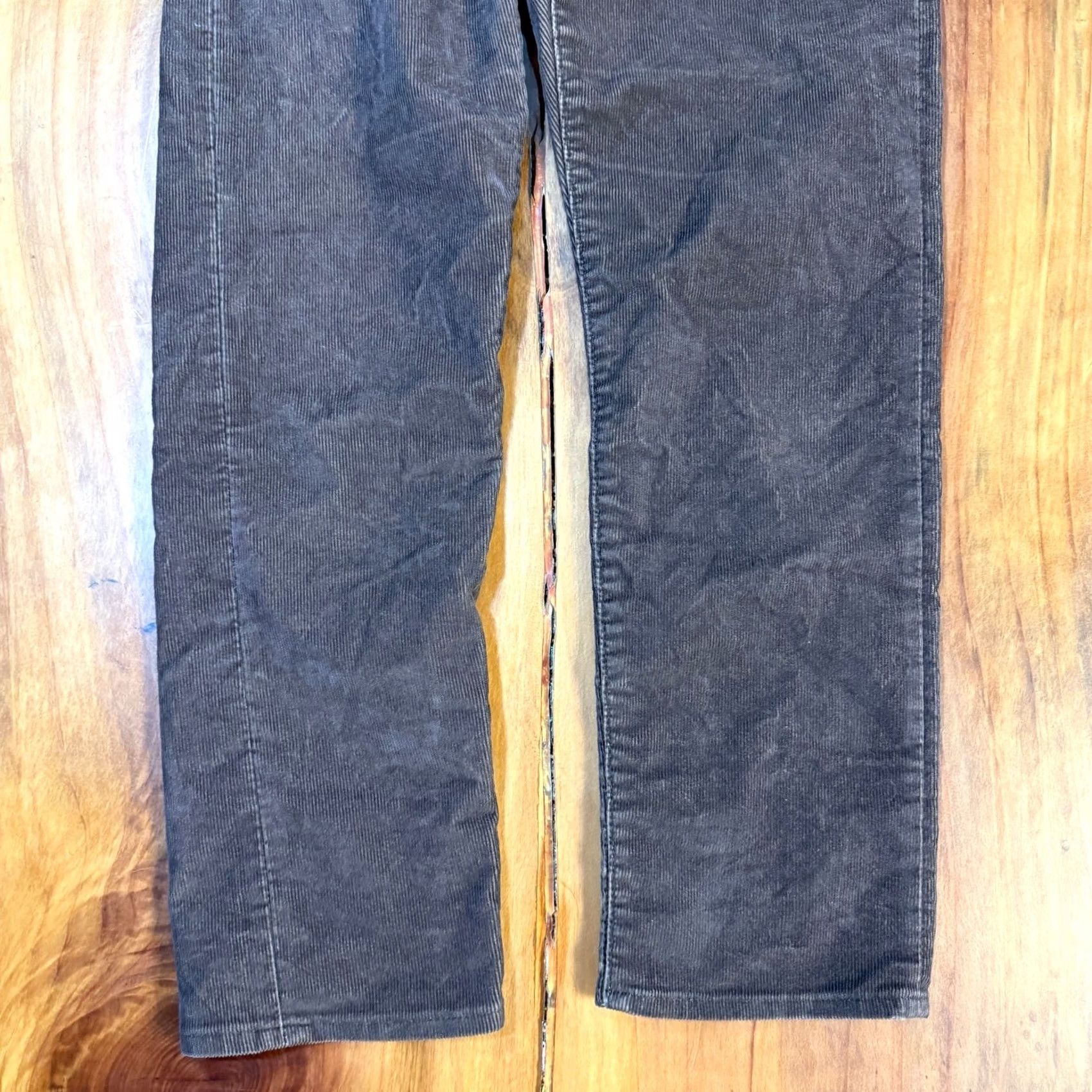 Levi's Levi's Wedgie Straight Pants Women's 28 x 8 Corduroy H4-9 LVC Premium Stretch Brown 90s Vintage Womens Jeans Shirt? Size 28" / US 6 / IT 42 - 2 Thumbnail