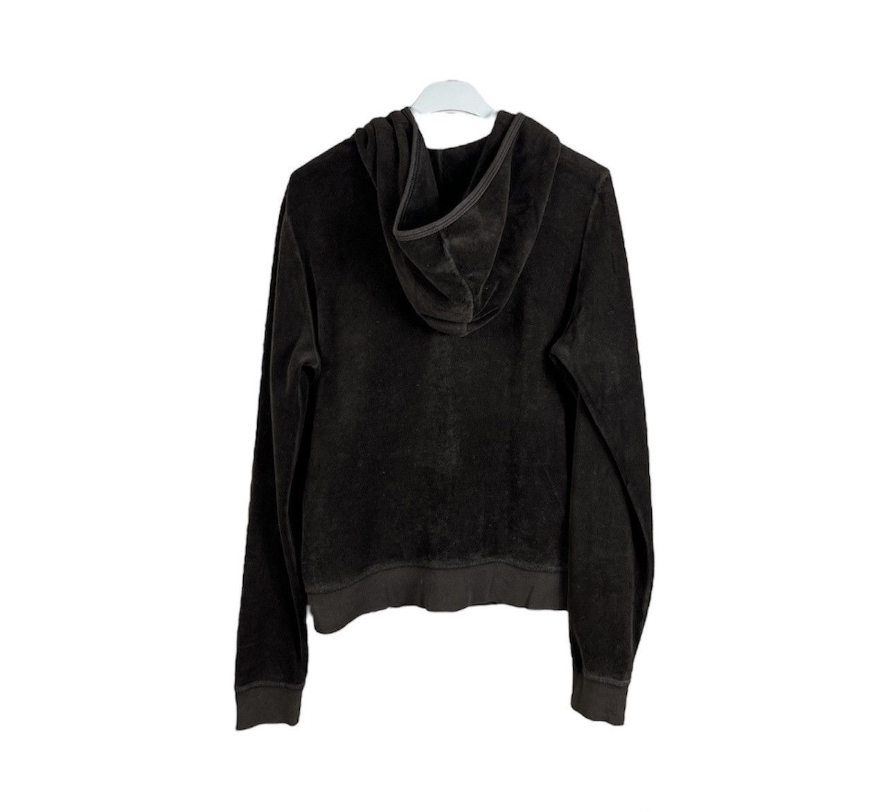 Juicy Couture × Vintage Vintage Juicy Couture y2k velvet zip hoodie sweatshirt logo Size XL / US 12-14 / IT 48-50 - 2 Thumbnail