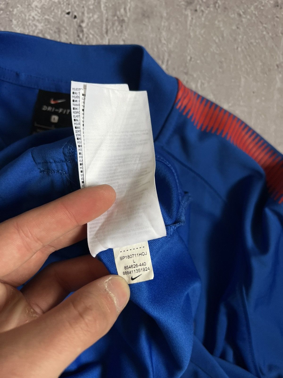 Nike Nike FC PSG Paris Saint Germain Full Zip Training Jacket L Size US L / EU 52-54 / 3 - 15 Thumbnail