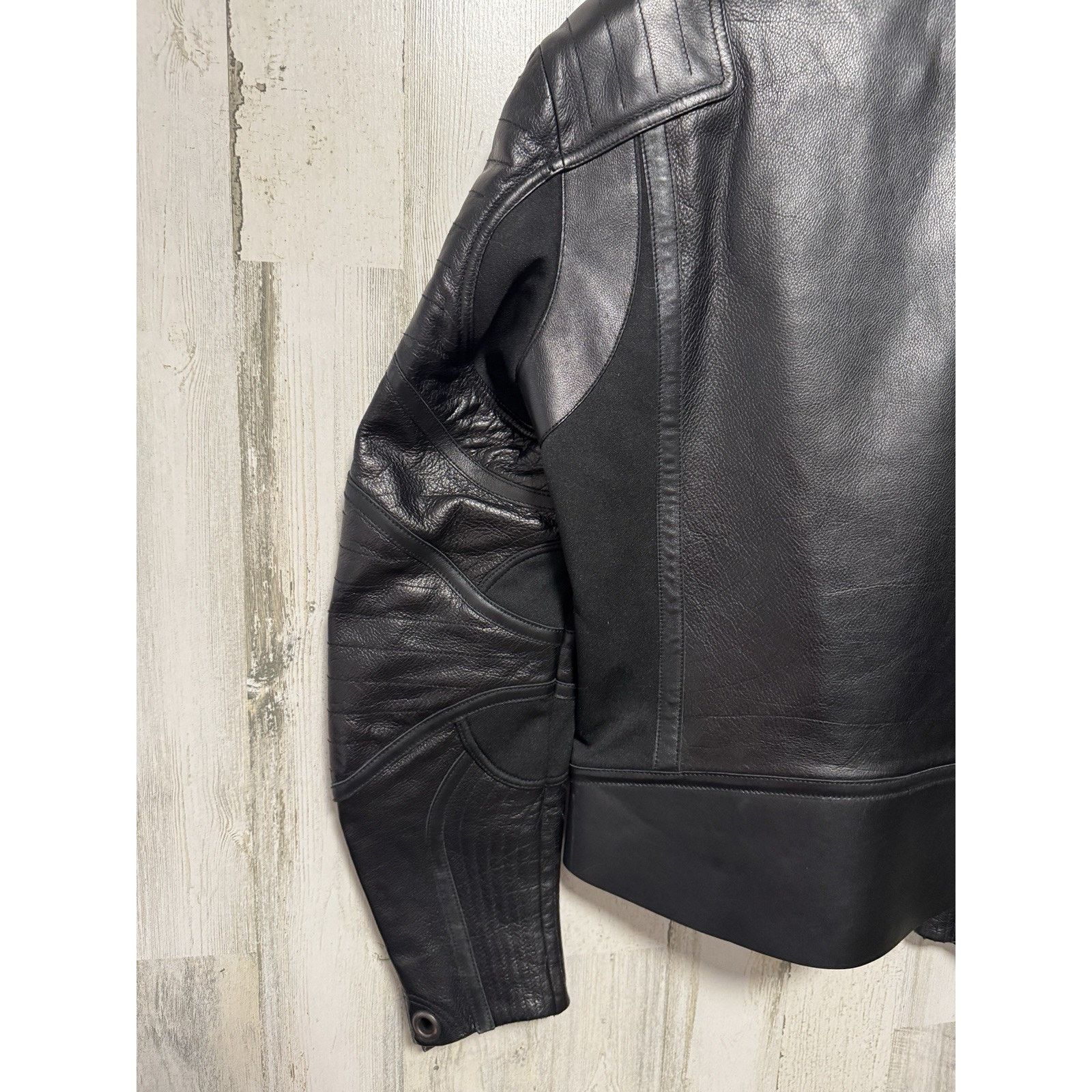 Bally Bally Single Ride Bike Leather Jacket Size M $2400 Size US M / EU 48-50 / 2 - 15 Thumbnail