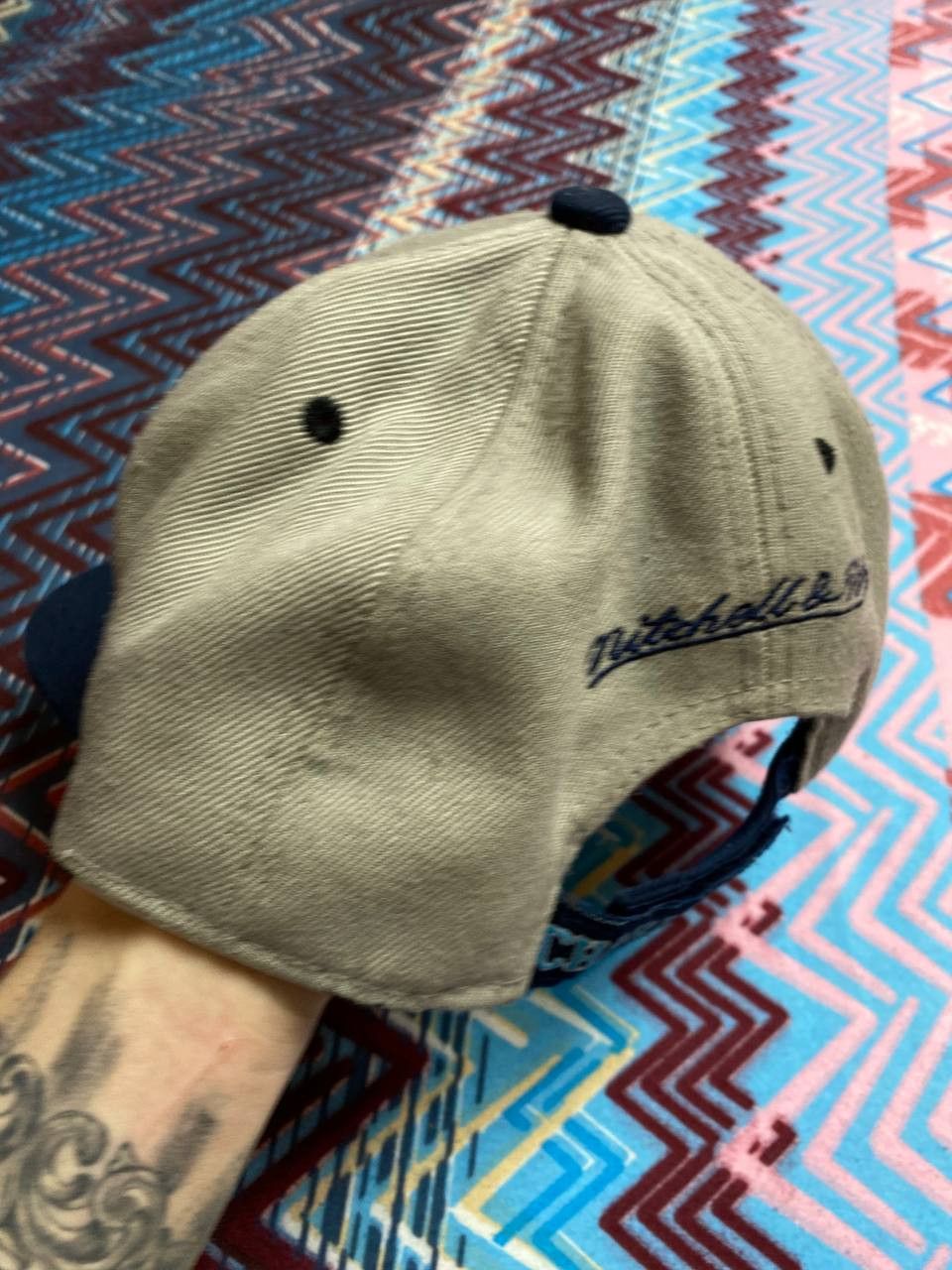 Mitchell & Ness Hats Vintage big logo Mitchell & Ness Cap Y2K streetwear Size ONE SIZE - 8 Thumbnail
