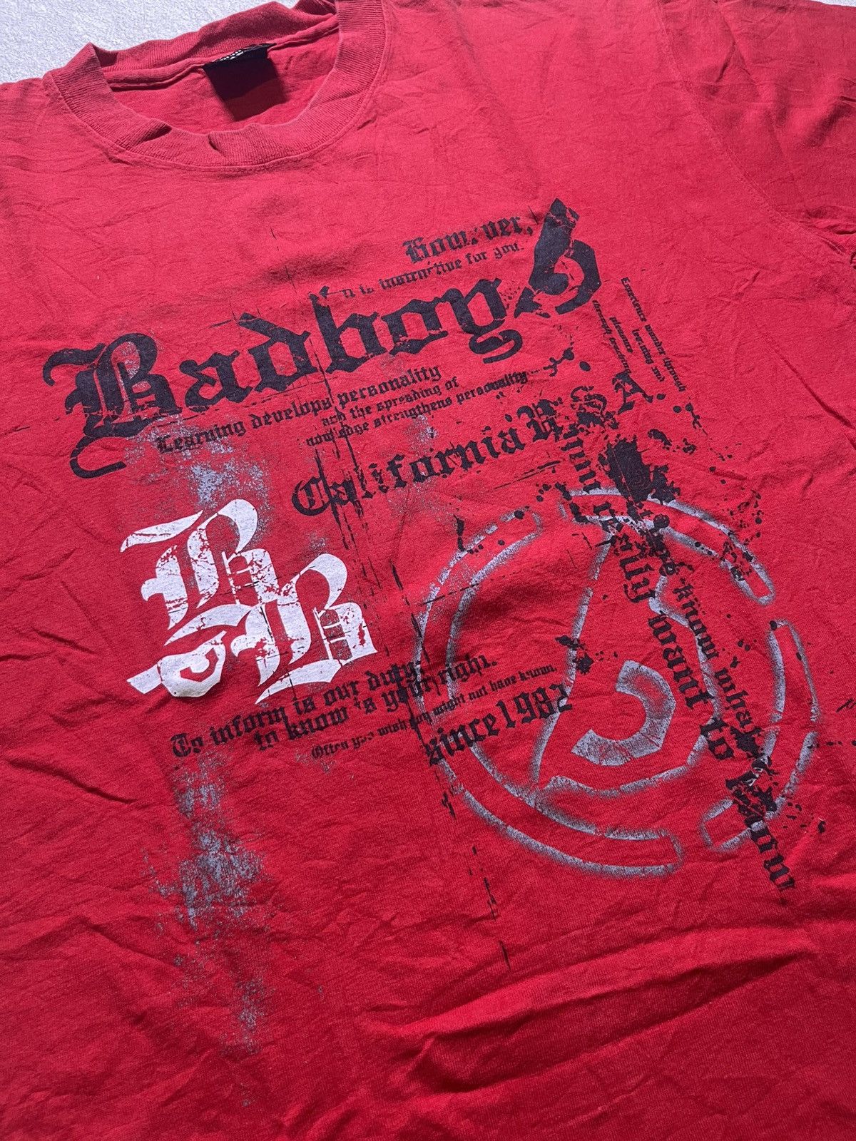 Hysteric Glamour Y2K BAD BOY short sleeve tshirt Size US L / EU 52-54 / 3 - 3 Thumbnail