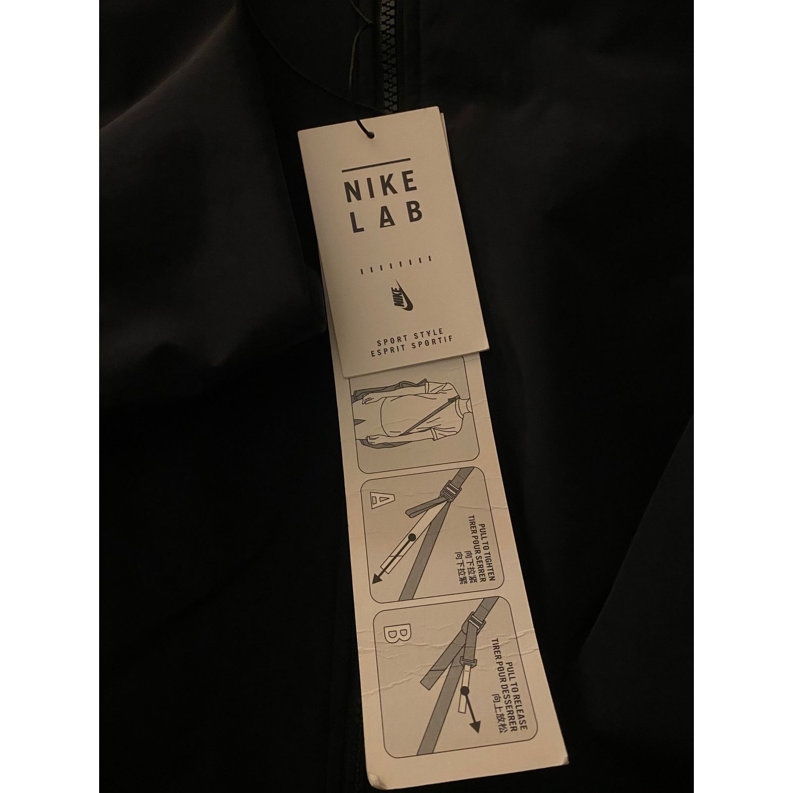 Nike Nikelab Essentials Bomber Jacket black. size men's large Size US L / EU 52-54 / 3 - 2 Thumbnail