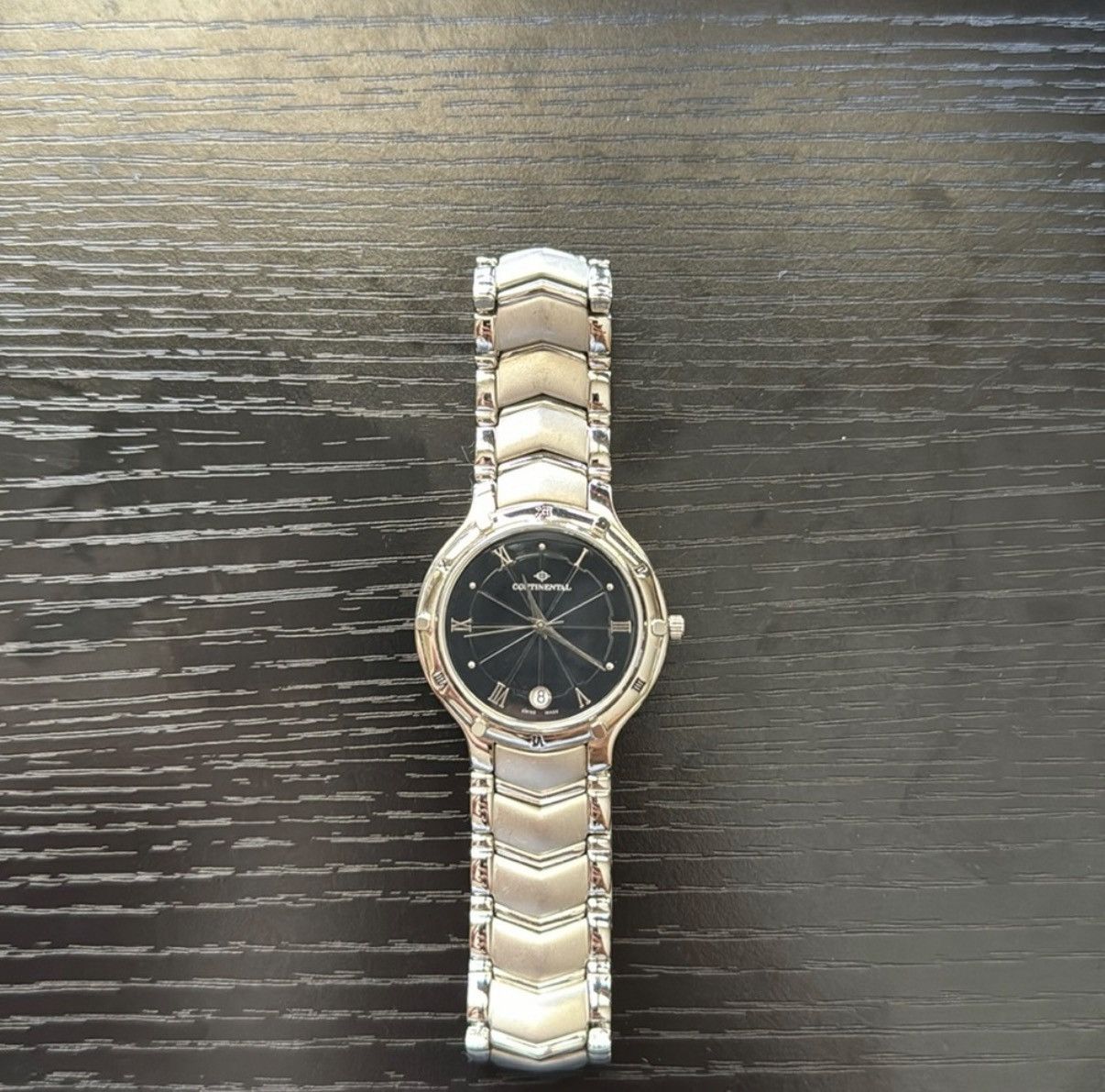Other Stainless Steel Quartz Men’s Continental Watch Needs Battery Size ONE SIZE - 1 Thumbnail