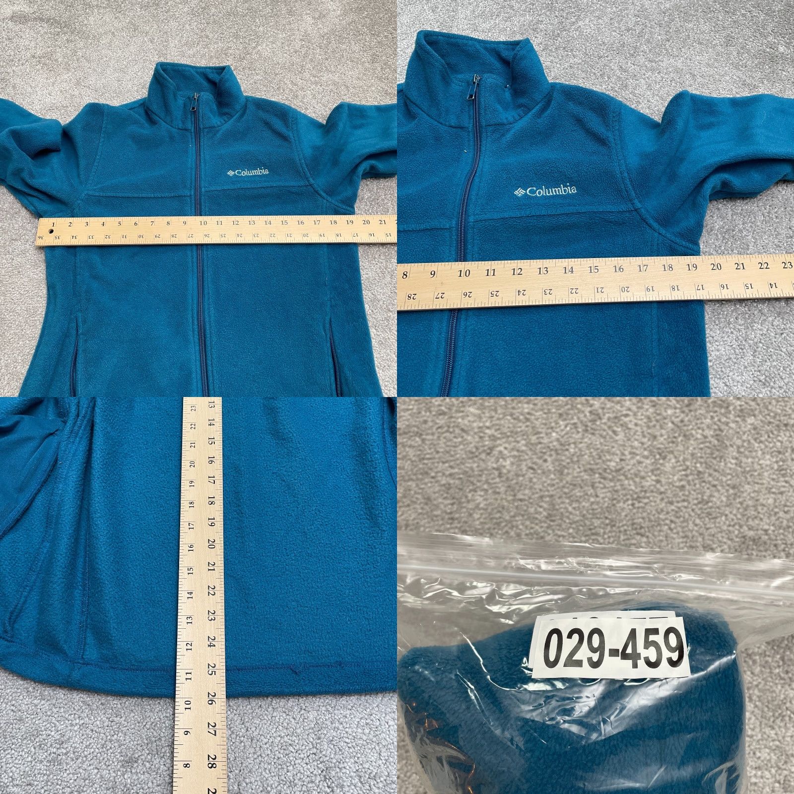 Vintage Columbia Jacket Mens Small Blue Full Zip Fleece Pockets Outdoor Steens Mountain Size US S / EU 44-46 / 1 - 8 Thumbnail