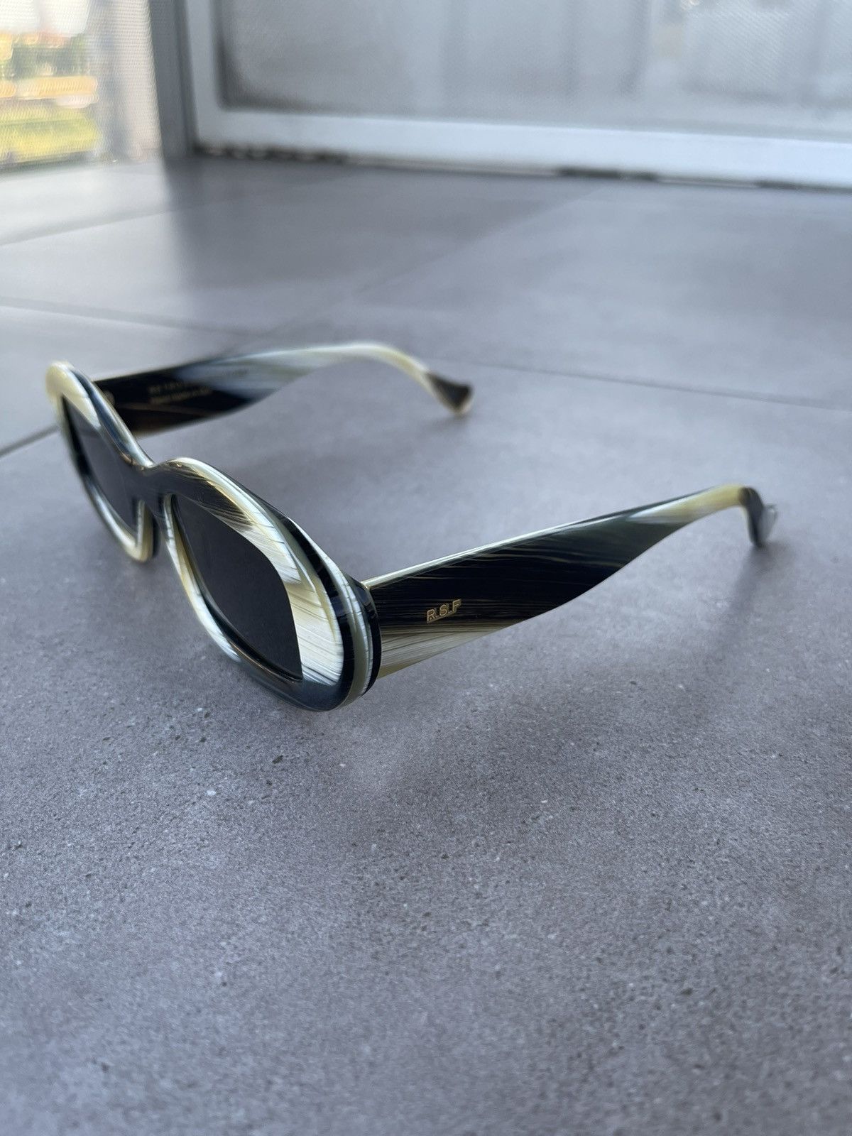 Retrosuperfuture !DS! SS23 Retrosuperfuture Totto Corno Oval Sunglasses Size ONE SIZE - 5 Thumbnail