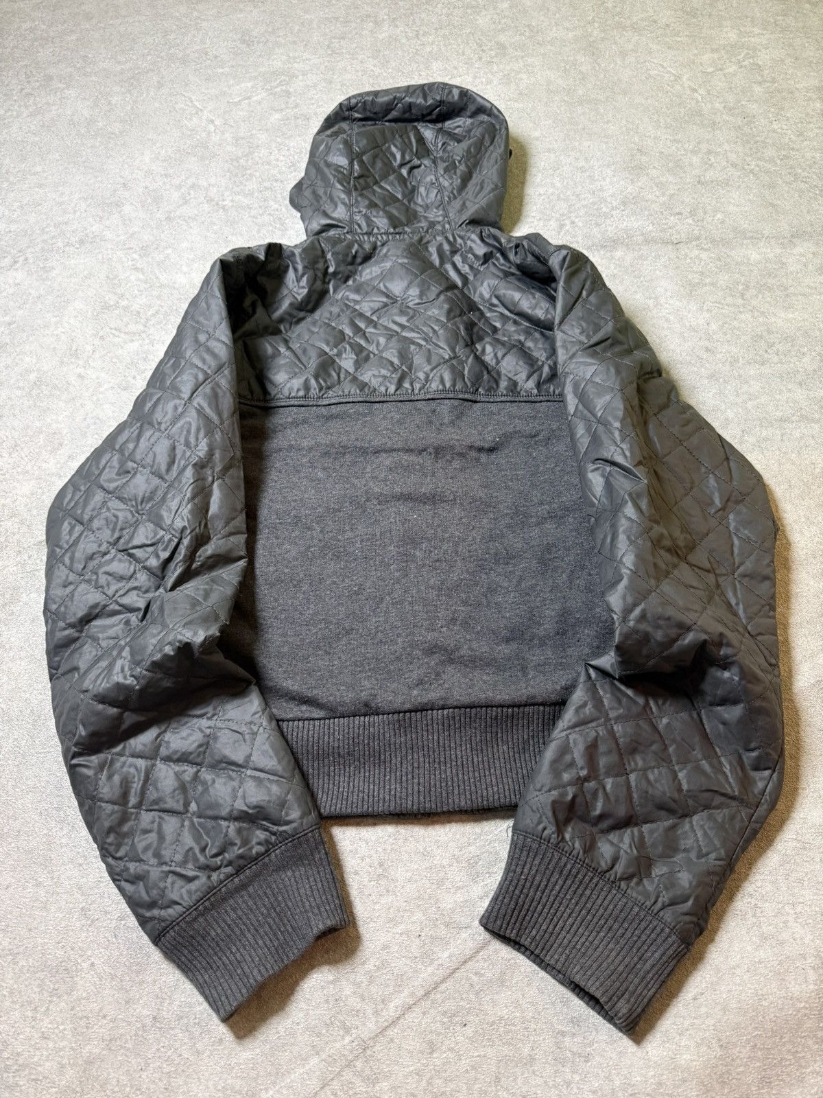 Dolce & Gabbana AW2007 Dolce & Gabbana Quilted Zip-up Grey Jacket Size US L / EU 52-54 / 3 - 17 Thumbnail