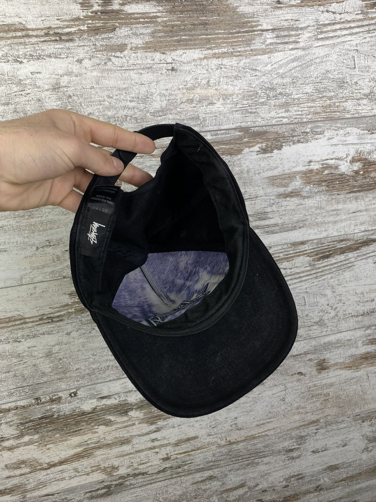 Stussy × Vintage Mens Vintage Stussy cap big logo streetwear hats y2k Size ONE SIZE - 5 Thumbnail