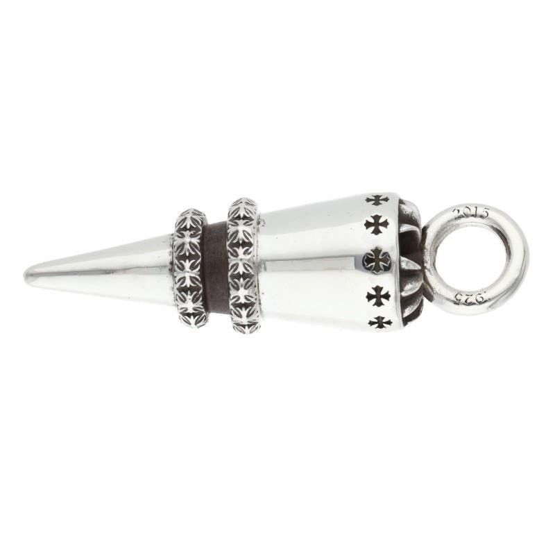 Chrome Hearts Chrome Hearts Spike Corn CH Plus Charm Pendant Necklace Size ONE SIZE - 5 Thumbnail