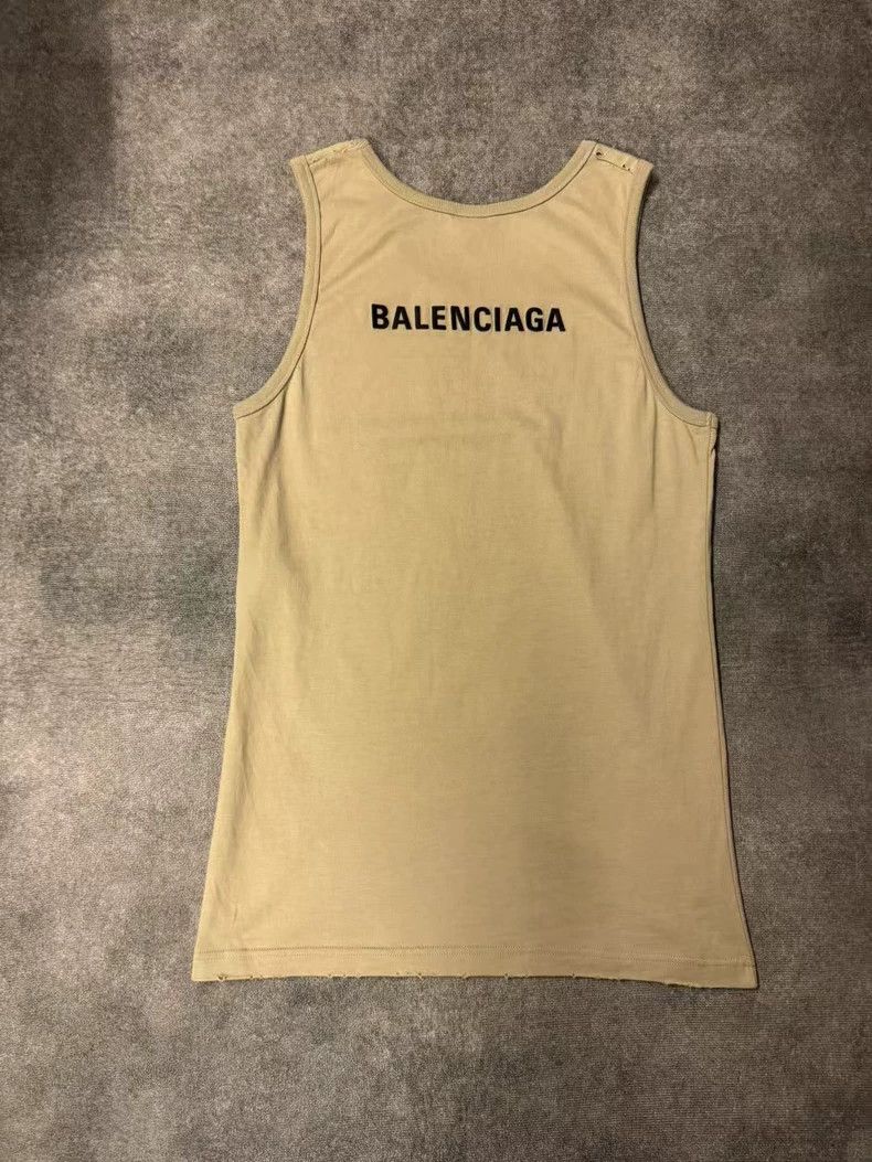Balenciaga Balenciaga Front and back embroidered vest Size US XS / EU 42 / 0 - 2 Thumbnail