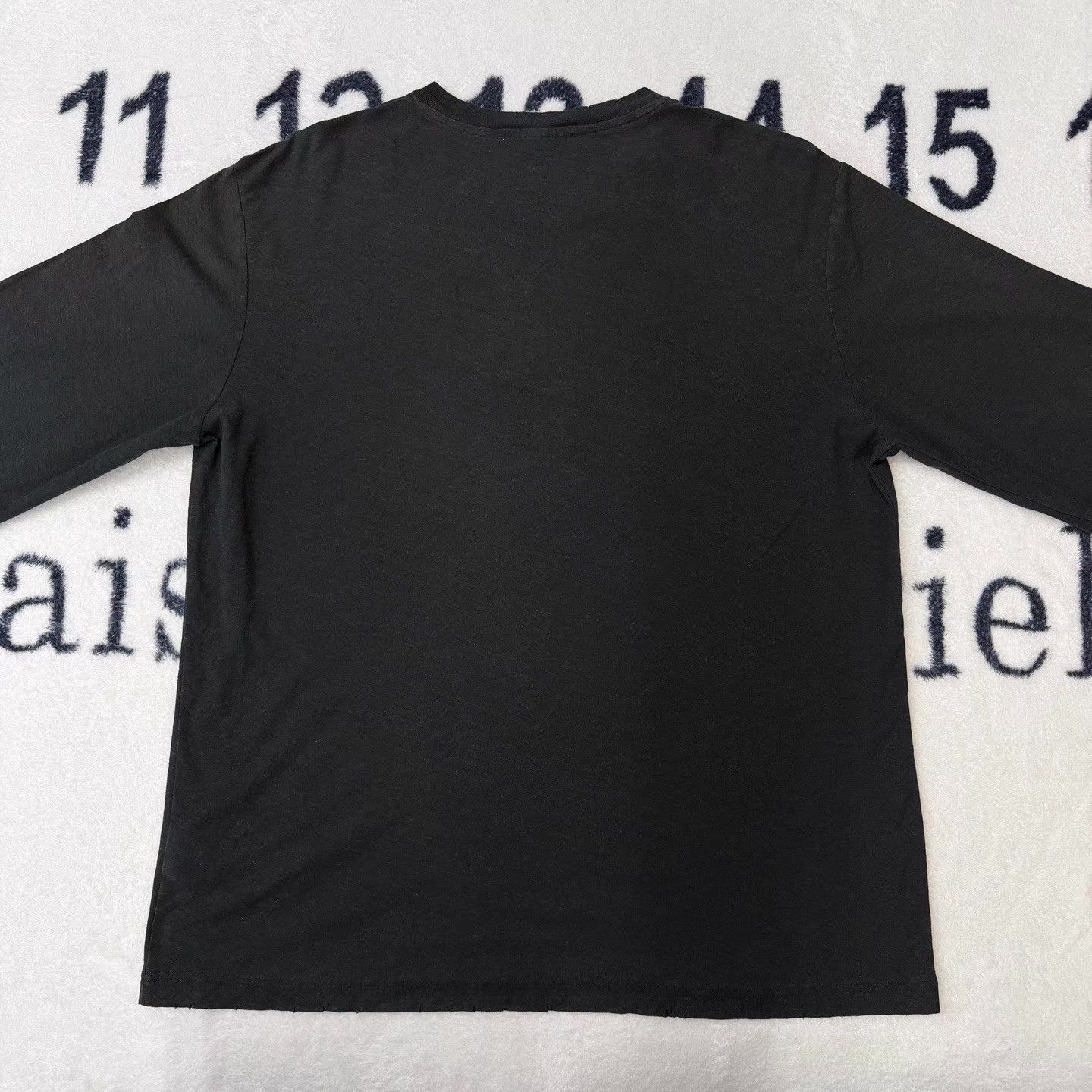 Acne Studios Acne 1996 Collection Black Washed Faded Long Sleeve Q10 Size US L / EU 52-54 / 3 - 3 Thumbnail