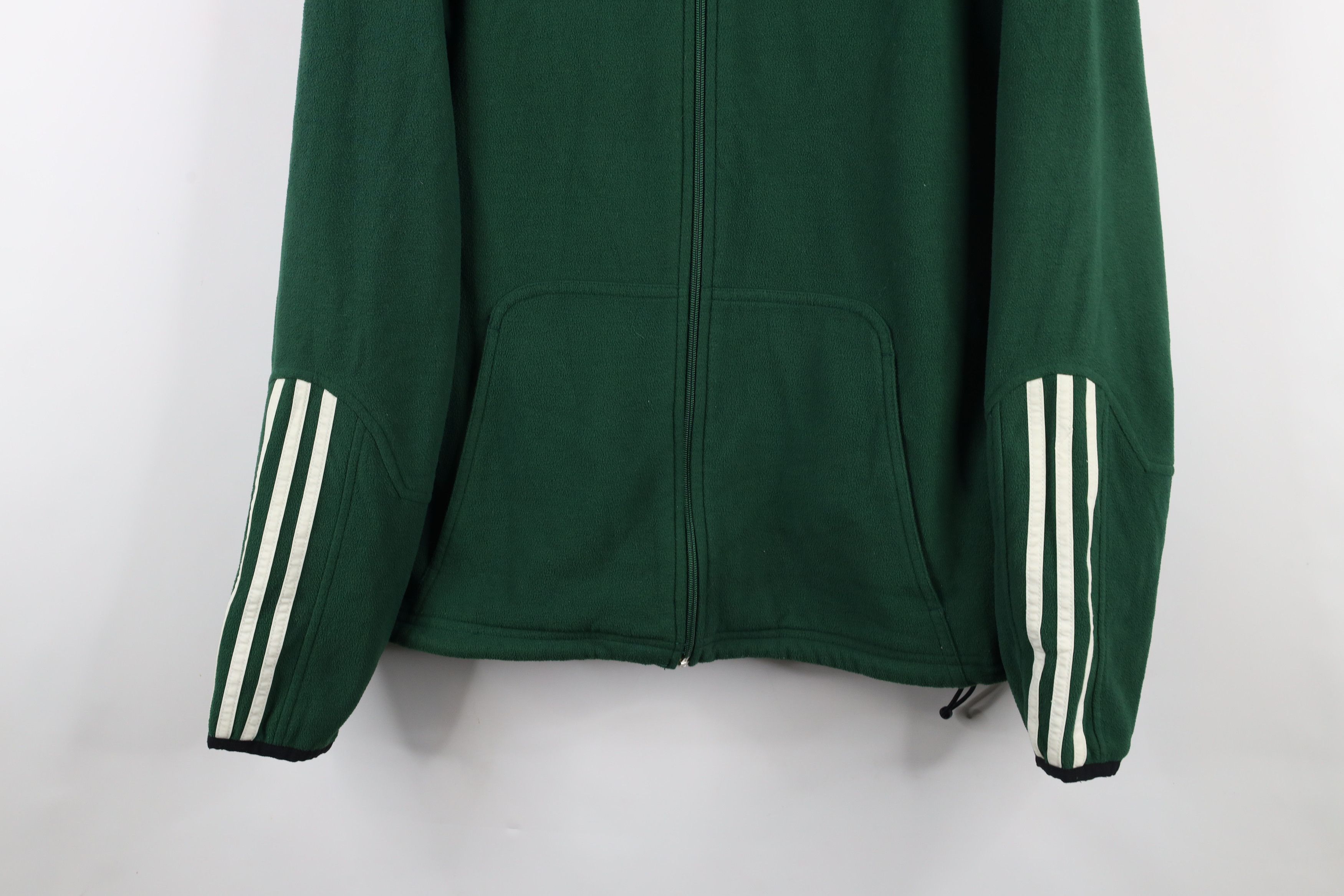 Adidas × Vintage Vintage Adidas Notre Dame University Football Fleece Jacket Size US L / EU 52-54 / 3 - 3 Thumbnail