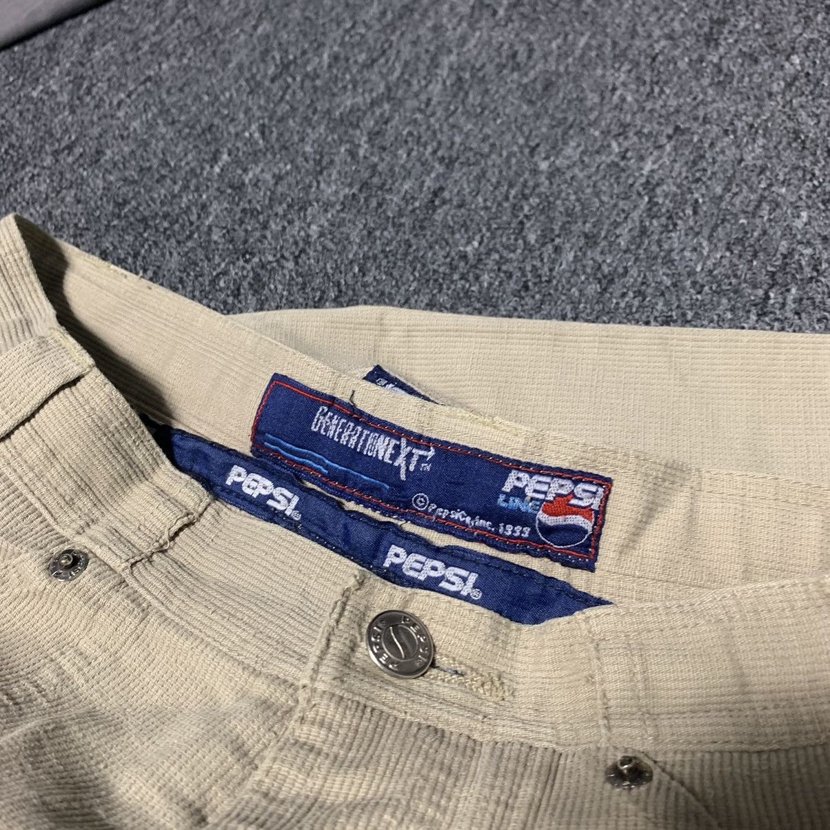 Pepsi × Vintage Vintage Pants Pepsi carpenter single knee pants Size US 32 / EU 48 - 11 Thumbnail