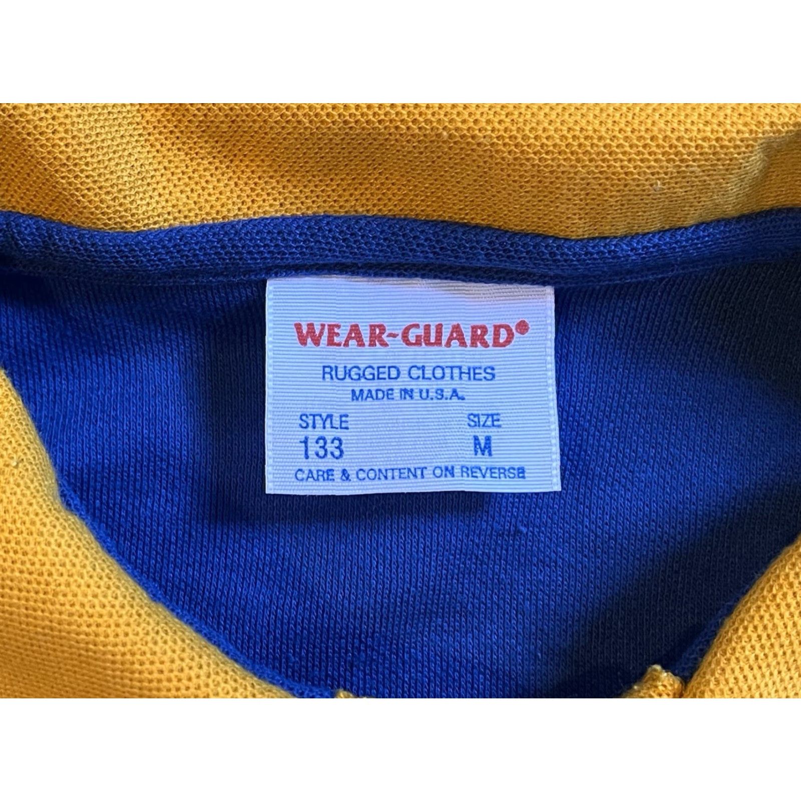 Vintage VINTAGE Notre Dame Basketball Polo Shirt Men’s M Blue Gold 80s USA Wear-Guard Polo Shirt Mens M Blue 80s Retro Notre Dame Basketball Shirt Size US M / EU 48-50 / 2 - 6 Thumbnail