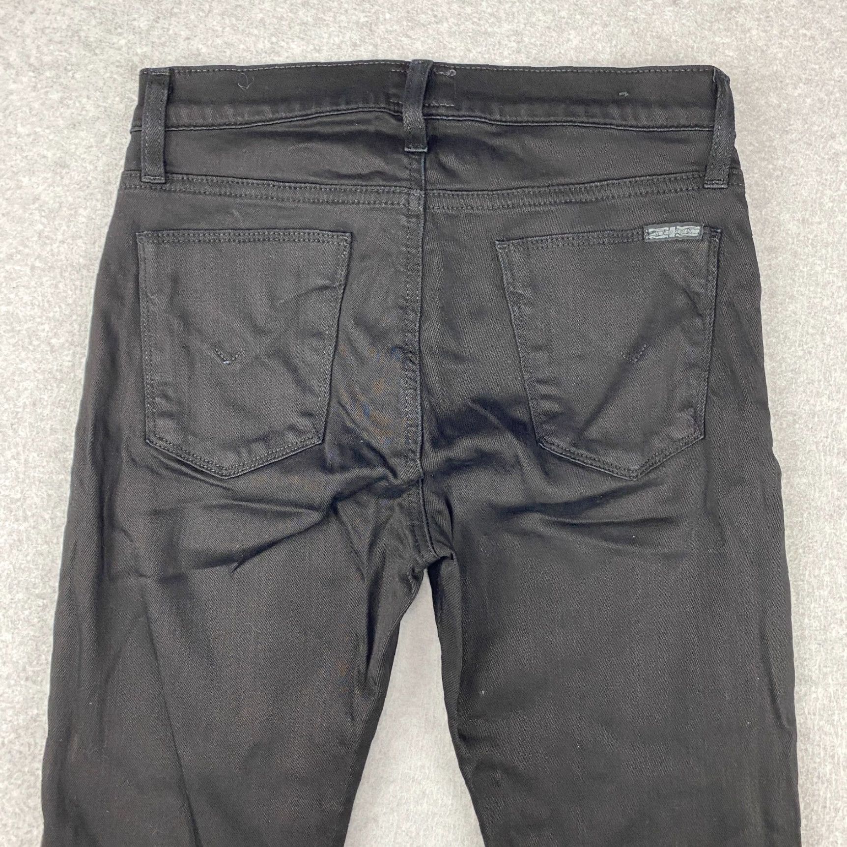 Hudson Hudson Jeans Womens 28 Black Nico Midrise Skinny 5-Pocket Denim USA Size 28" / US 6 / IT 42 - 6 Thumbnail