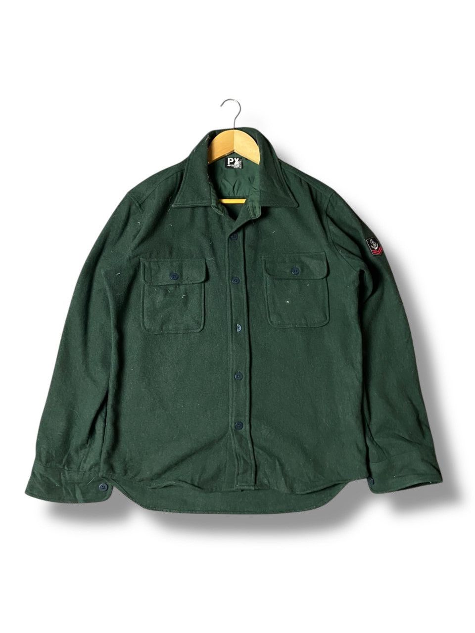 Avirex × Japanese Brand × Vintage PX Avirex Wool Blend Jacket with Double Pocket (121) Size US M / EU 48-50 / 2 - 1 Thumbnail