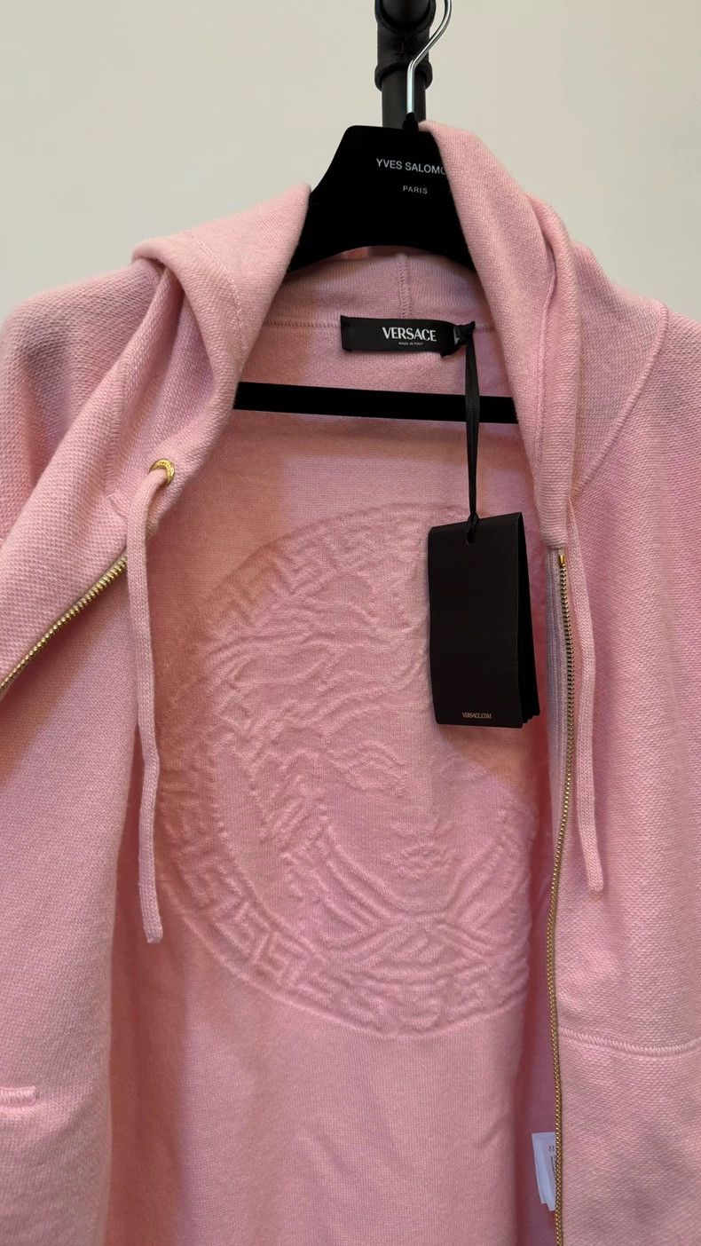 Versace Versace Hooded cardigan sweatshirt Size S / US 4 / IT 40 - 8 Thumbnail