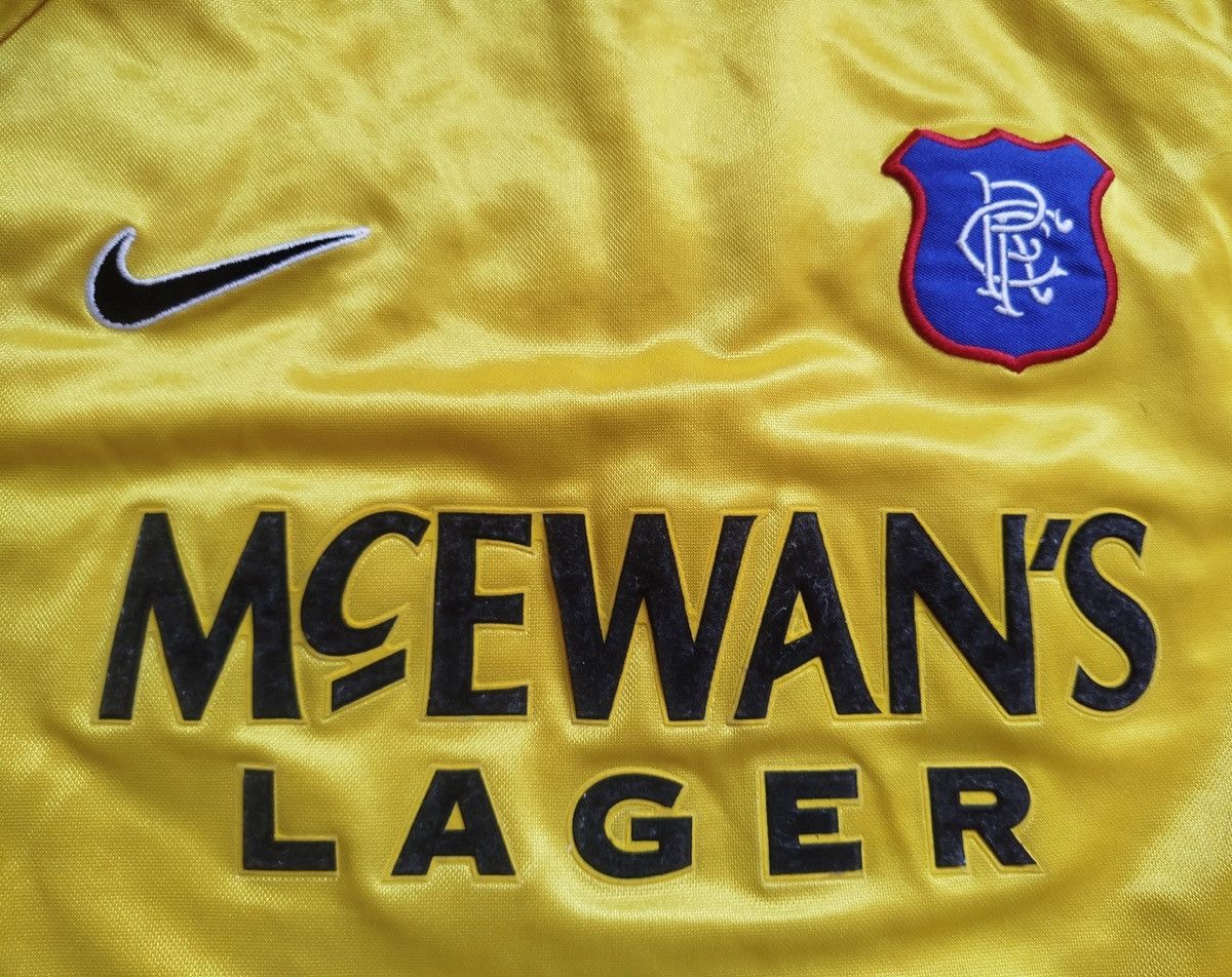 Nike Rangers Glasgow 1997/1999 goalkeeper shirt jersey Size US M / EU 48-50 / 2 - 3 Thumbnail