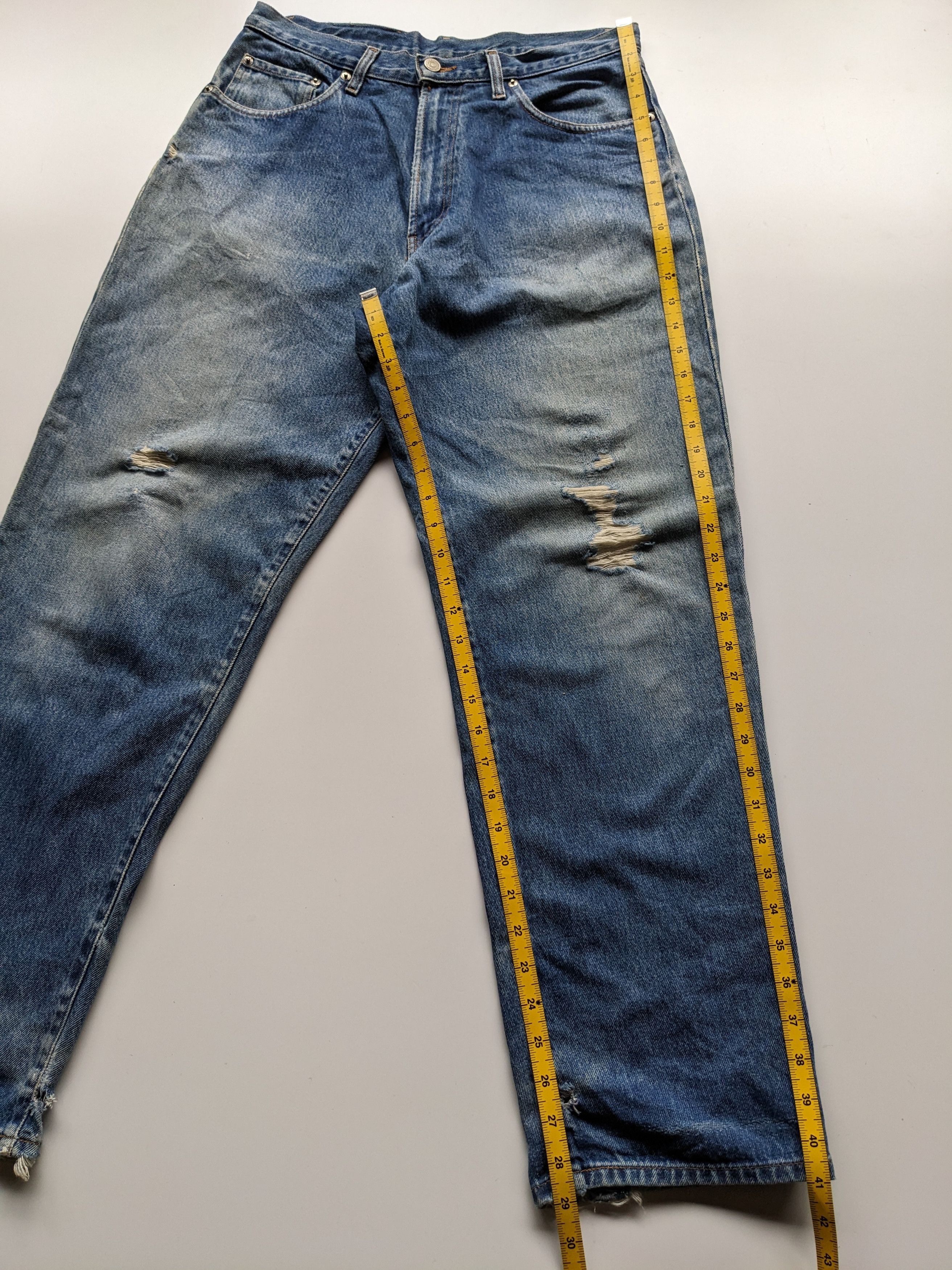 RRL Ralph Lauren × Vintage Vintage Double RRL Ralph Lauren baggy jeans Size US 31 - 11 Thumbnail
