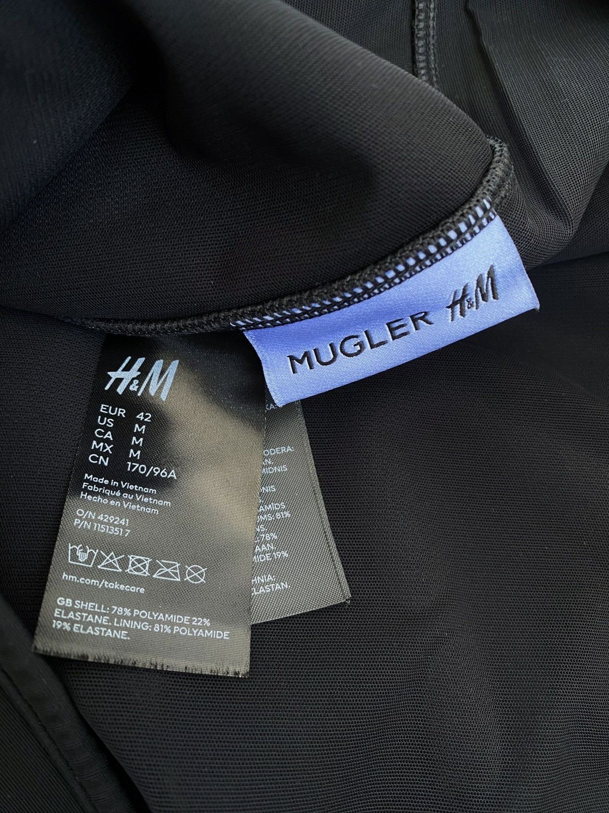 Mugler Mugler x H&M Corset-style Mini Dress Size M / US 6-8 / IT 42-44 - 19 Thumbnail