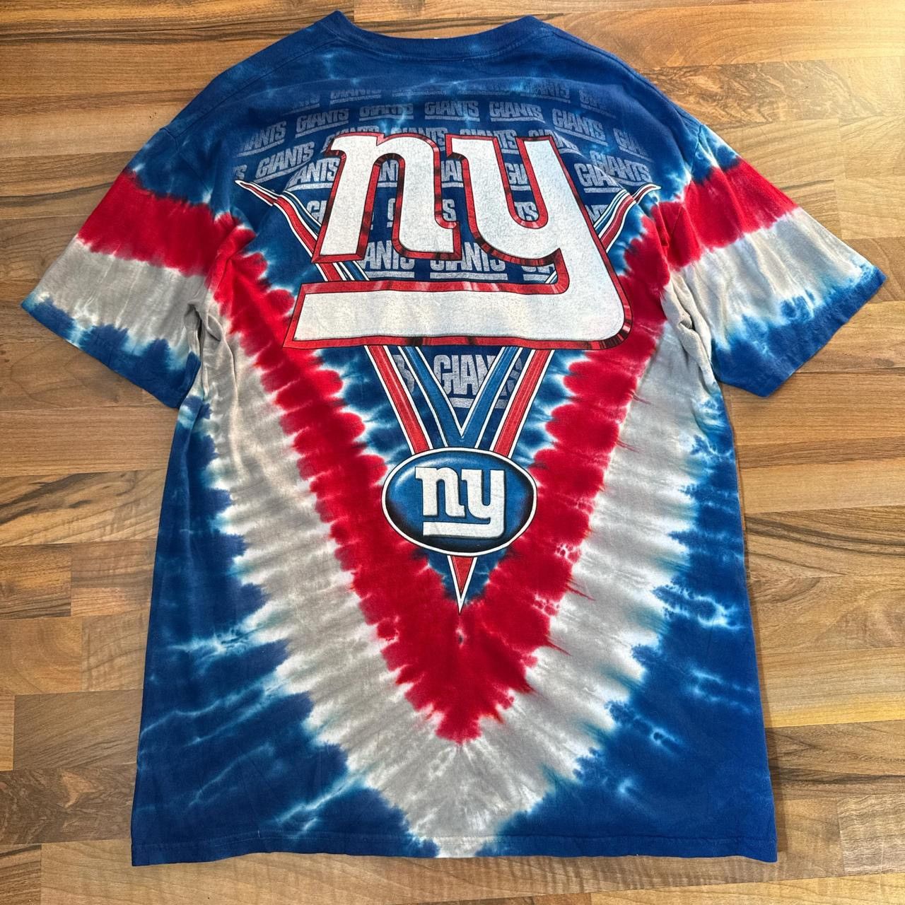 Majestic Vintage 2000s Giants Majestic Tie Dye T-shirt Mens Large AOP Size US L / EU 52-54 / 3 - 6 Thumbnail