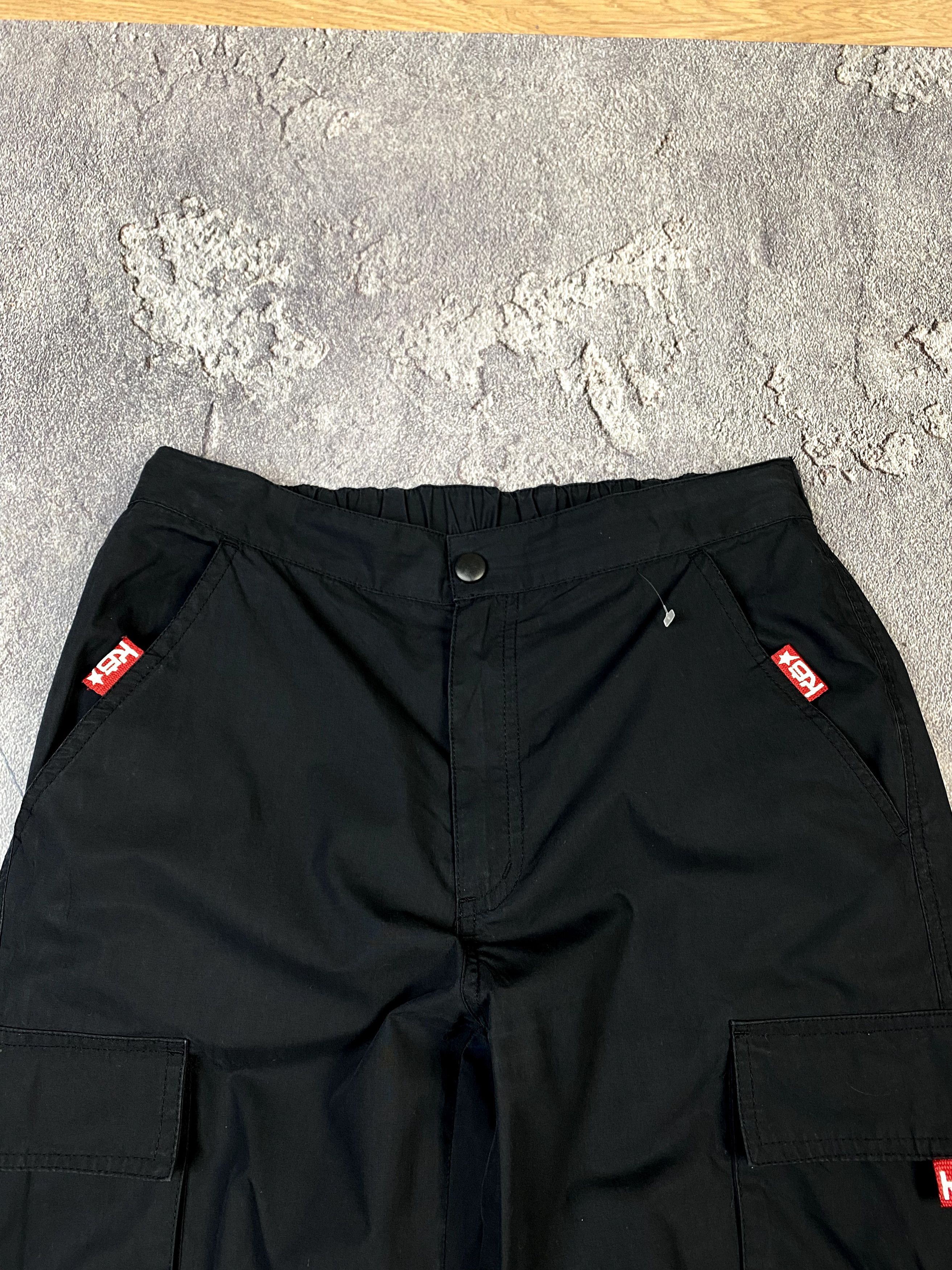 20471120 × If Six Was Nine × Japanese Brand Y2K If Six Was Nine Gothic Black Cargo Pants Size 30 Size US 30 / EU 46 - 4 Thumbnail