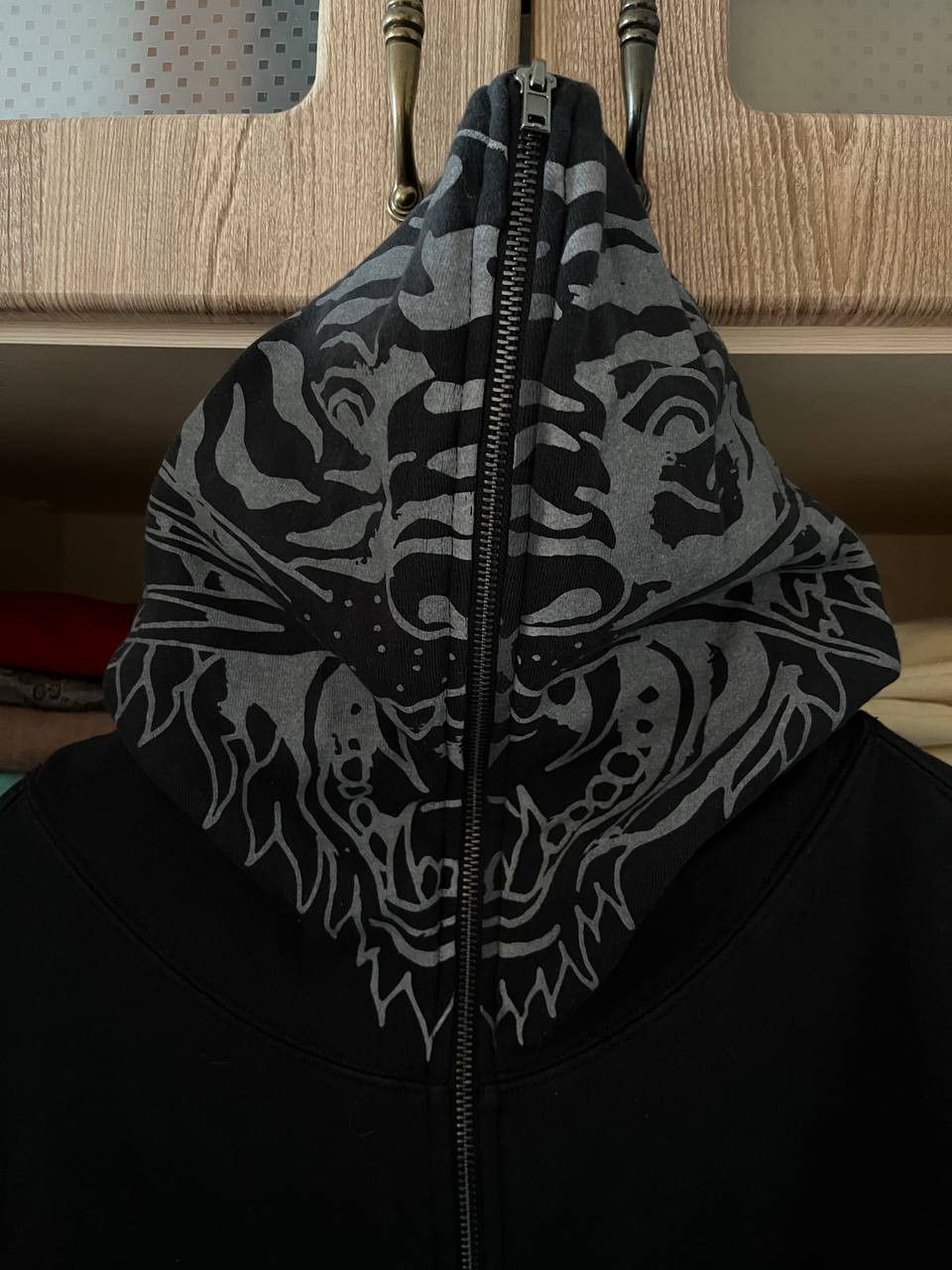 Ed Hardy Rare Ed Hardy Full Zip Up Hoodie Size US XL / EU 56 / 4 - 4 Thumbnail