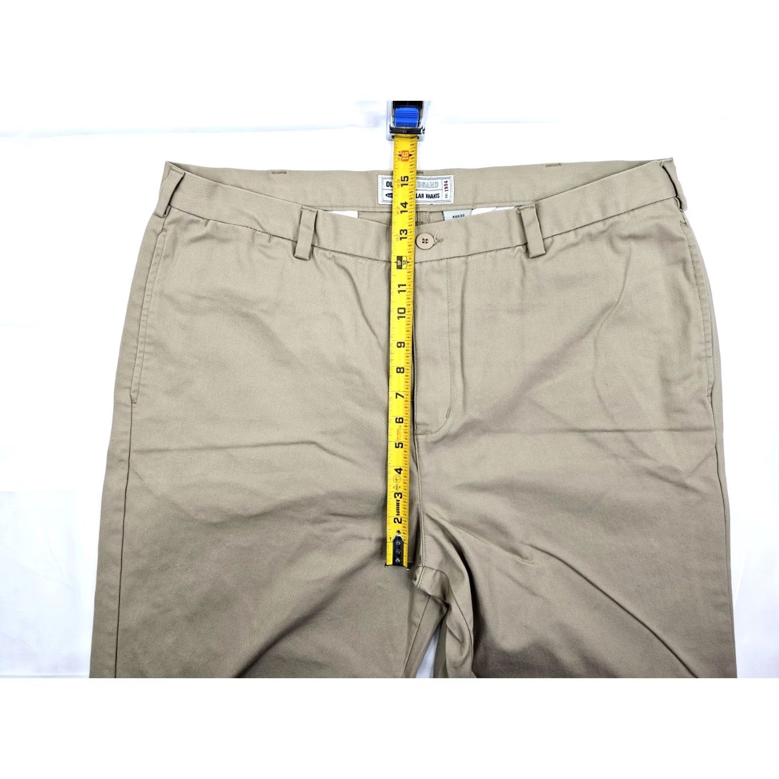 Vintage VINTAGE Old Navy Khakis Regular Fit Pants Men 38x31 Cotton Straight Leg Baggy? Size US 38 / EU 54 - 4 Thumbnail