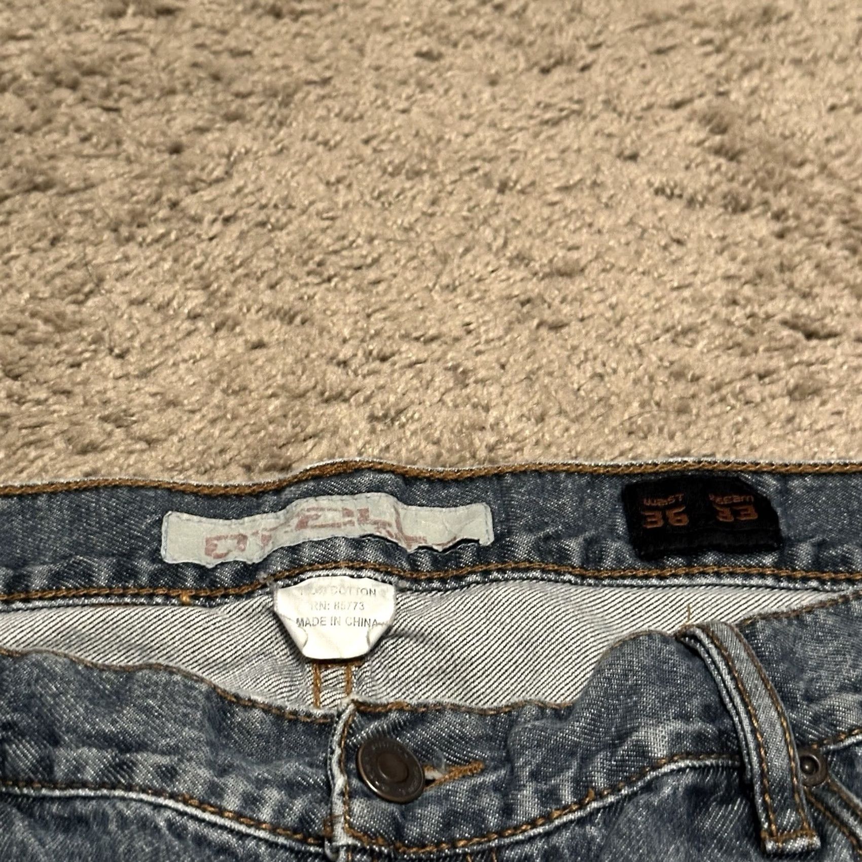 O'Neill VINTAGE O'Neill Jeans Mens 36x33 Denim Bootcut Straight Leg Grunge Y2K Jeans Size US 36 / EU 52 - 2 Thumbnail