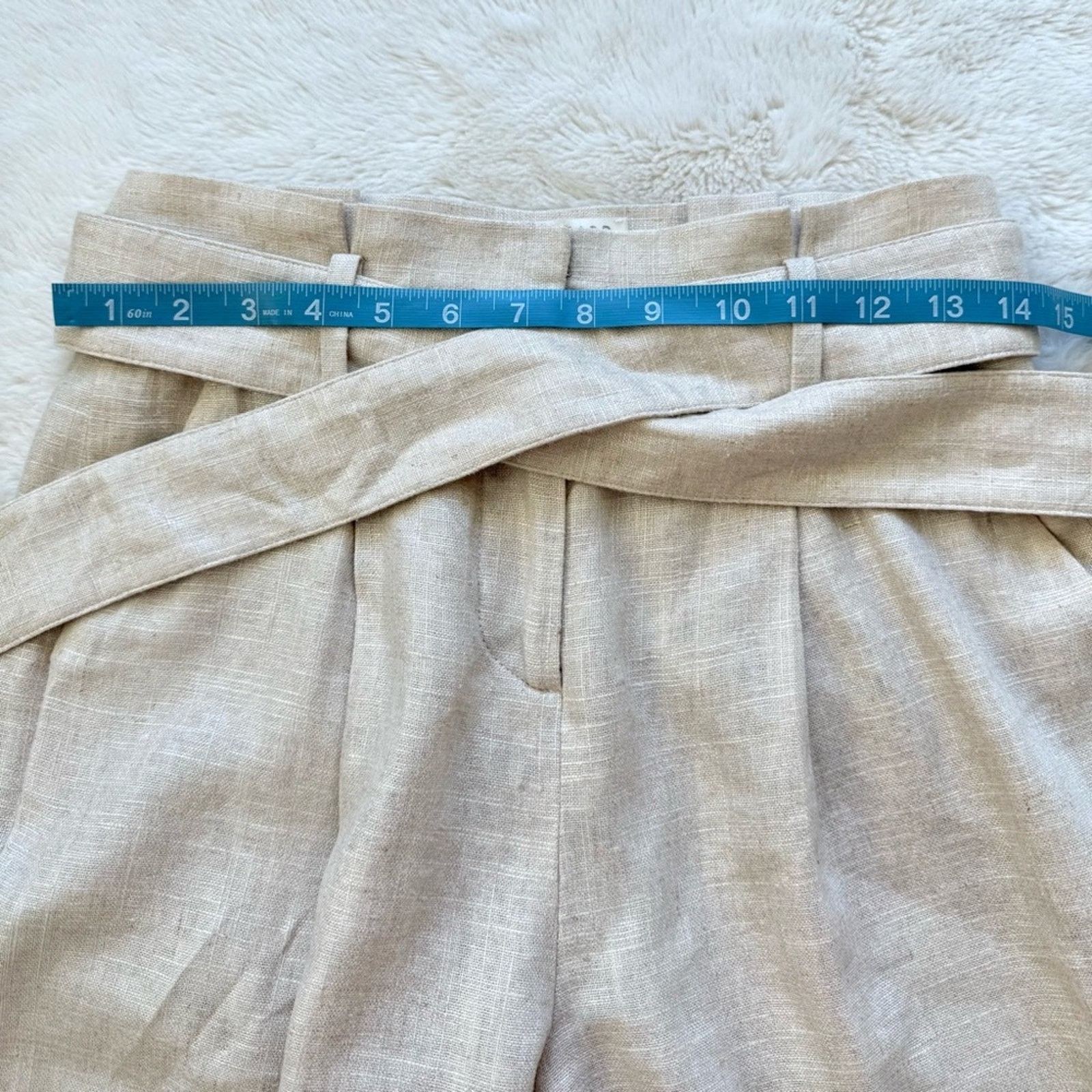Veronica Beard NEW! Veronica Beard women linen ankle pants size 0 Authentic Size 25" / US 0 / IT 36 - 7 Thumbnail
