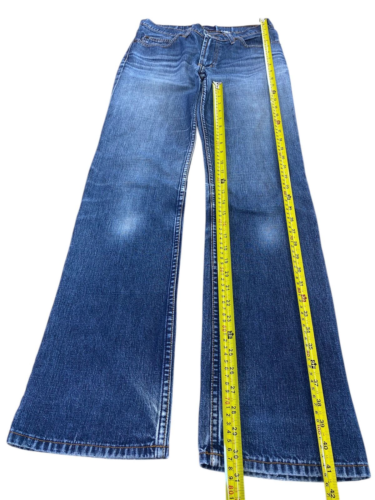 Japanese Brand Japanese Brand Faded Blue Wash Style Bootcut Jeans Size US 28 / EU 44 - 7 Thumbnail