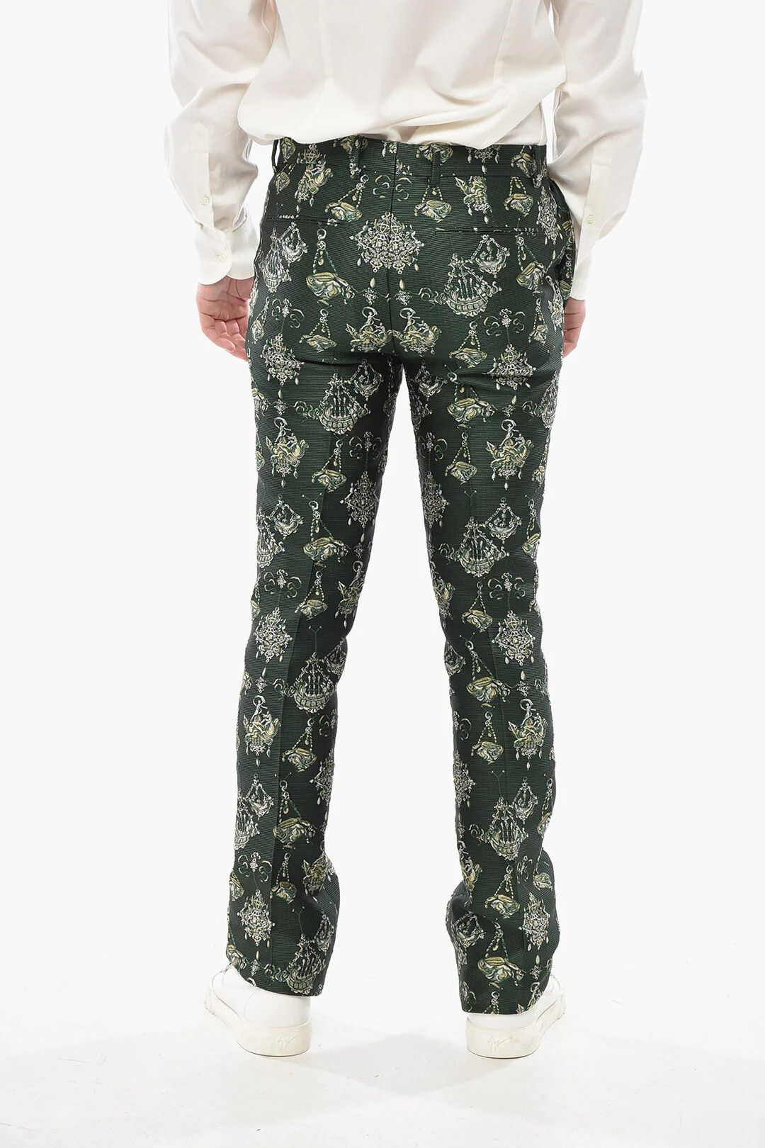 Givenchy og1mm0326 4-Pocket Pant in Green Size US 32 / EU 48 - 2 Thumbnail