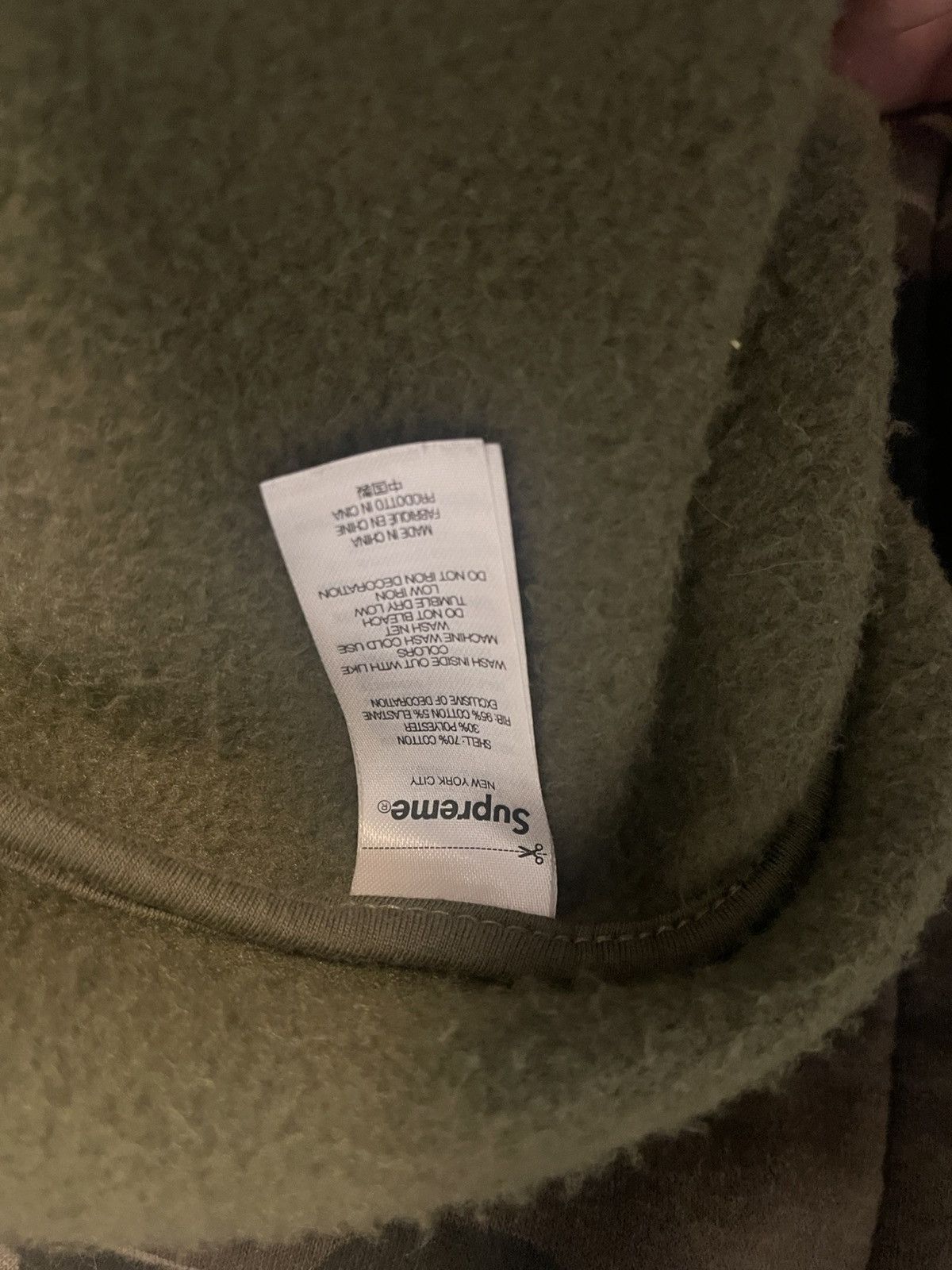 Supreme × True Religion Supreme x True Religion Camo Zip Up Sweatshirt Size US L / EU 52-54 / 3 - 13 Thumbnail